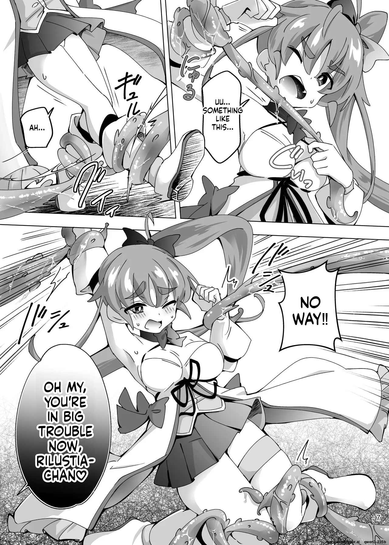 Mahou Touki Lyristia - Hameruda No Wana Shokushu Hen page 6