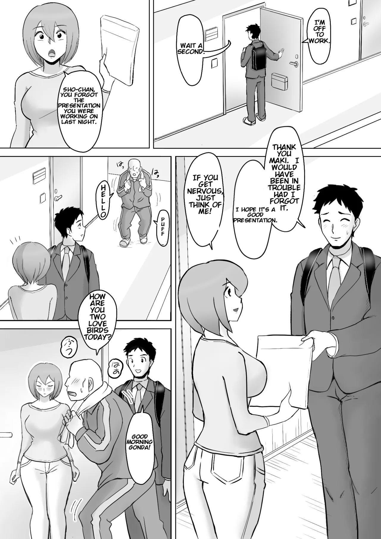 Maki Married To A Gentle Husband Is Corrupted By Her Neighbor Gonda Gokichi page 3