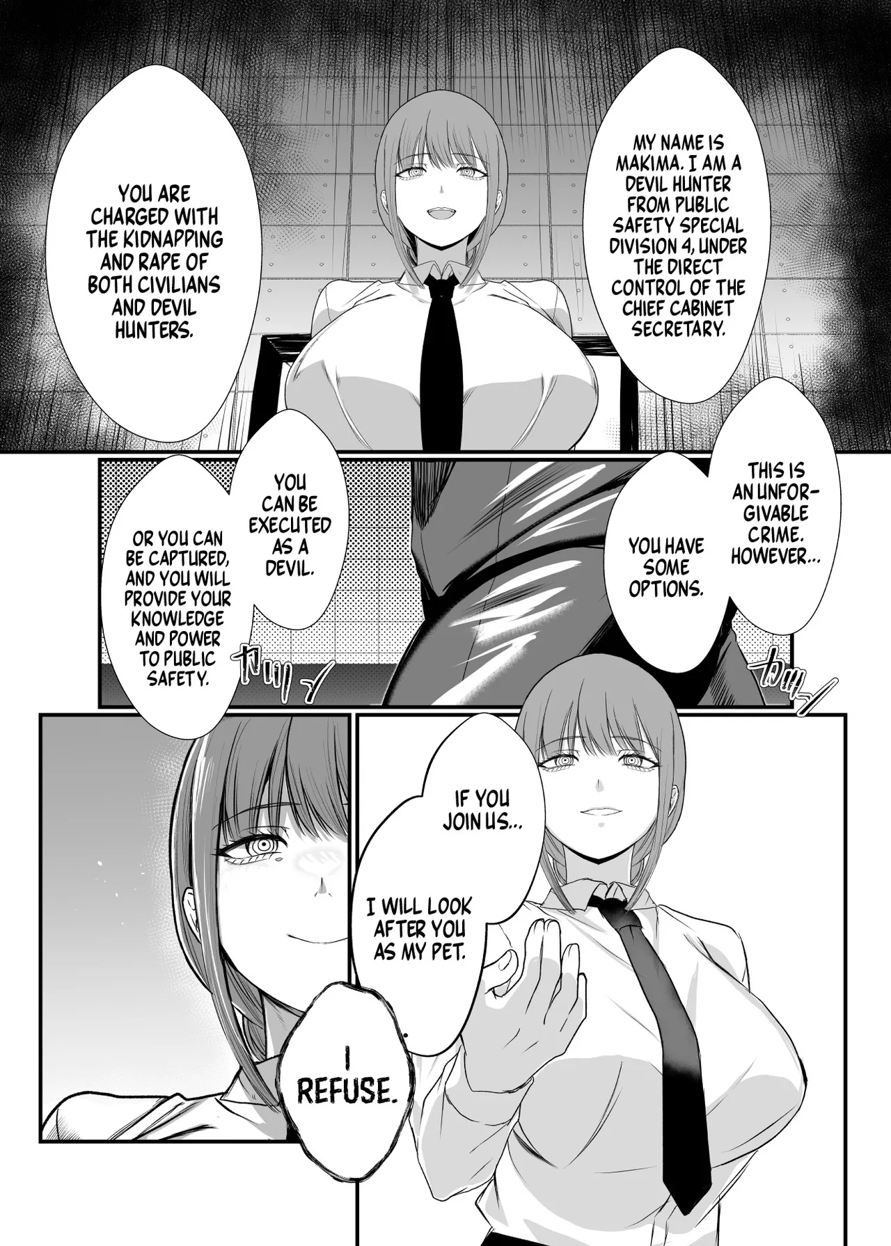 Makima Time Stop Defeat =tb= page 13