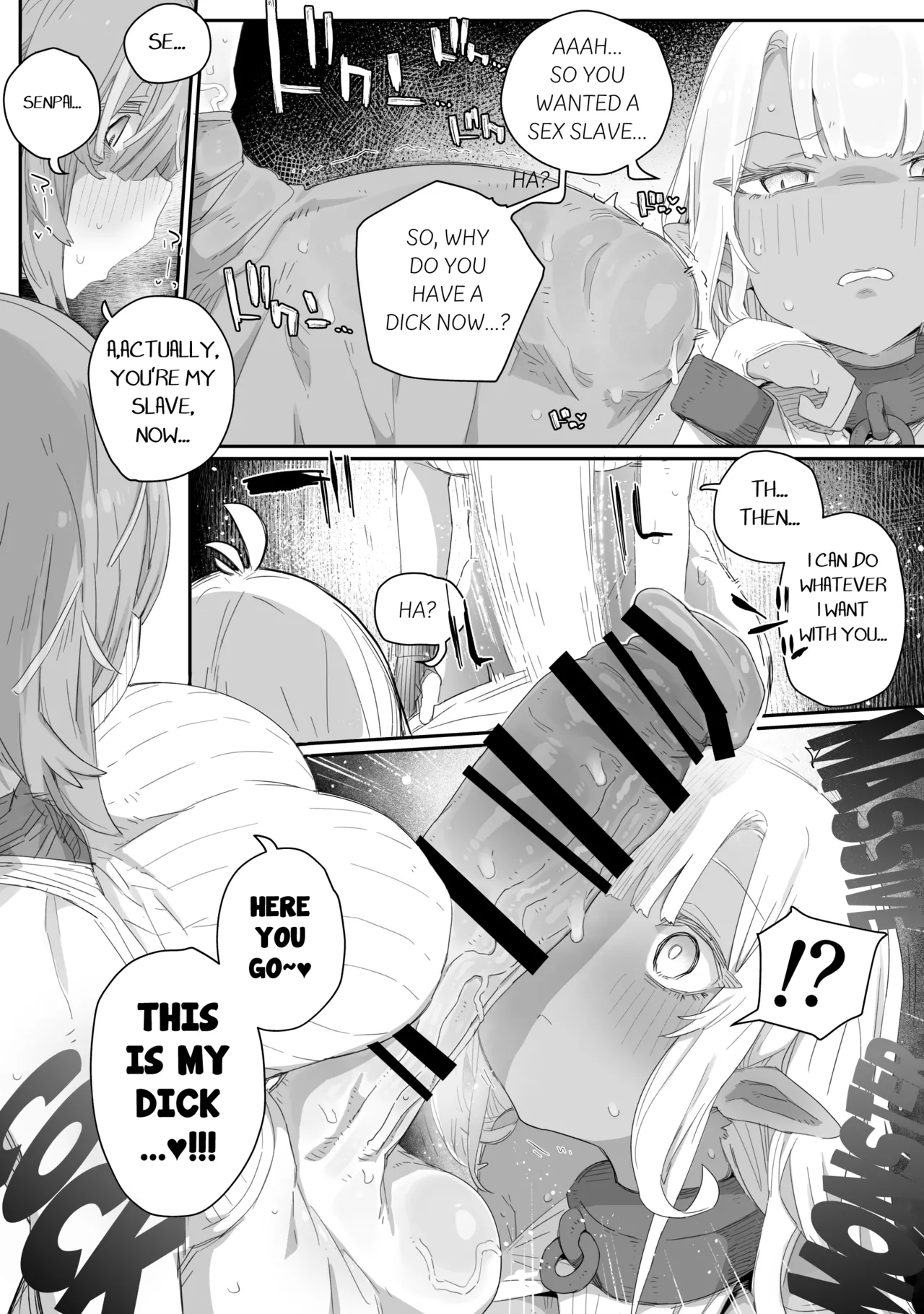 Maryoku Kare De Chiichaku Natta Dark Elf Senpai ~dorei Ochi Shitemo Namaiki Datta Node, Futanari Chinpo De Bachiboko Wakarase Sex!!!~ page 8