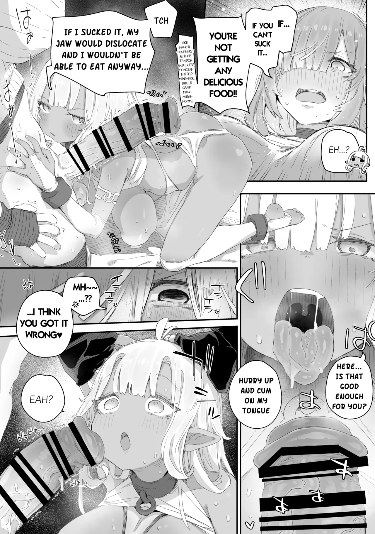 Maryoku Kare De Chiichaku Natta Dark Elf Senpai ~dorei Ochi Shitemo Namaiki Datta Node, Futanari Chinpo De Bachiboko Wakarase Sex!!!~ page 9