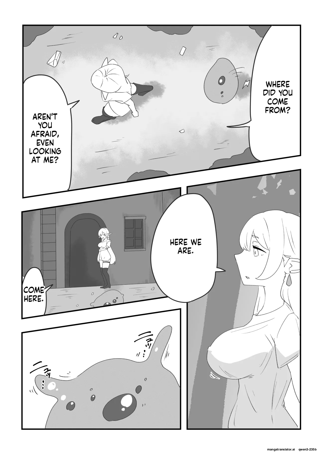 Minarenai Shokushu Slime O Hirotta Dakenanoni page 4