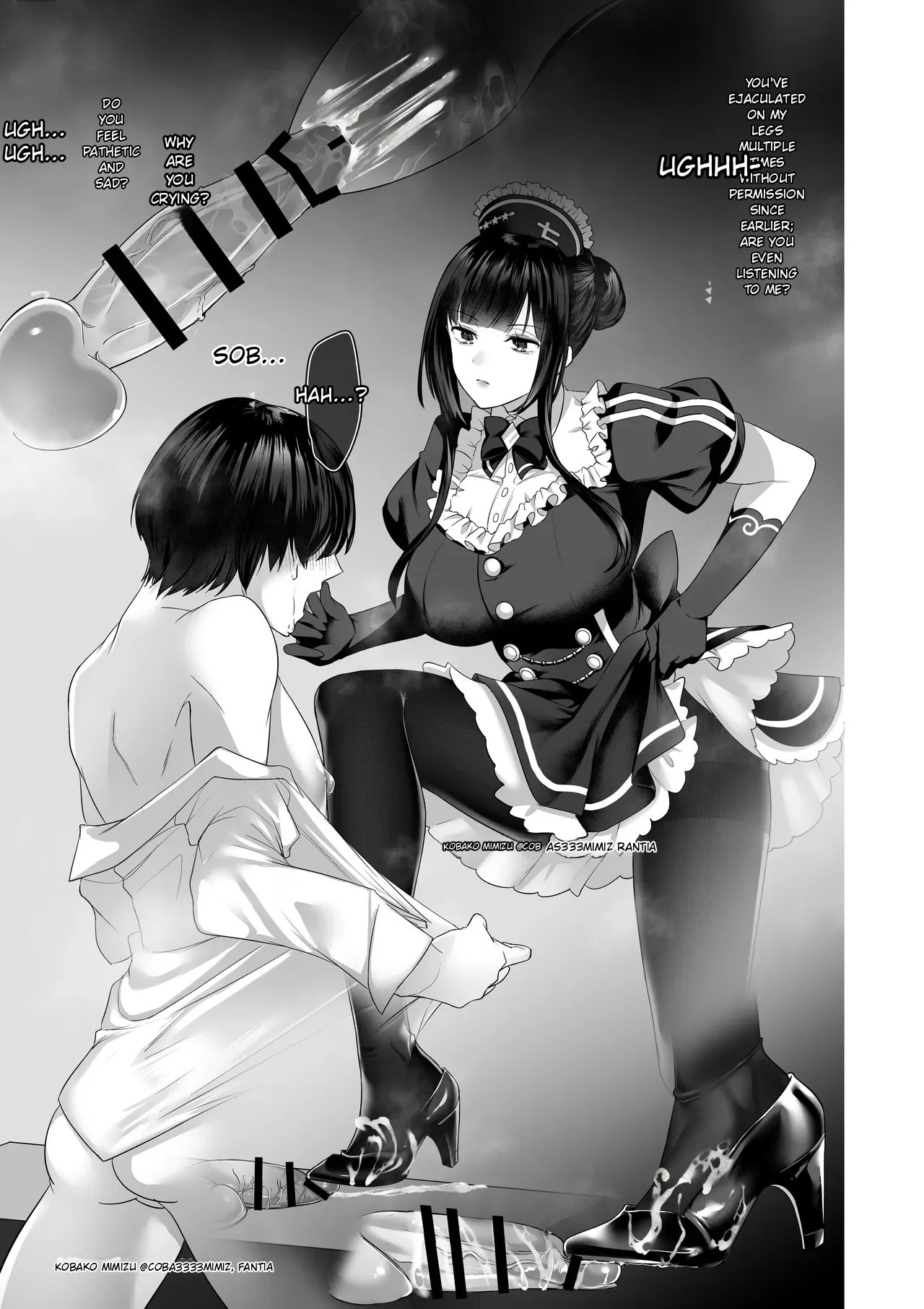 Miserable Ejaculation After Being Scolded By Nana-san ~carrot And Stick~ page 21