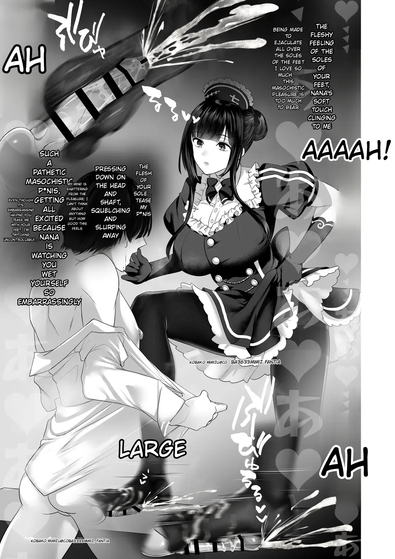 Miserable Ejaculation After Being Scolded By Nana-san ~carrot And Stick~ page 28
