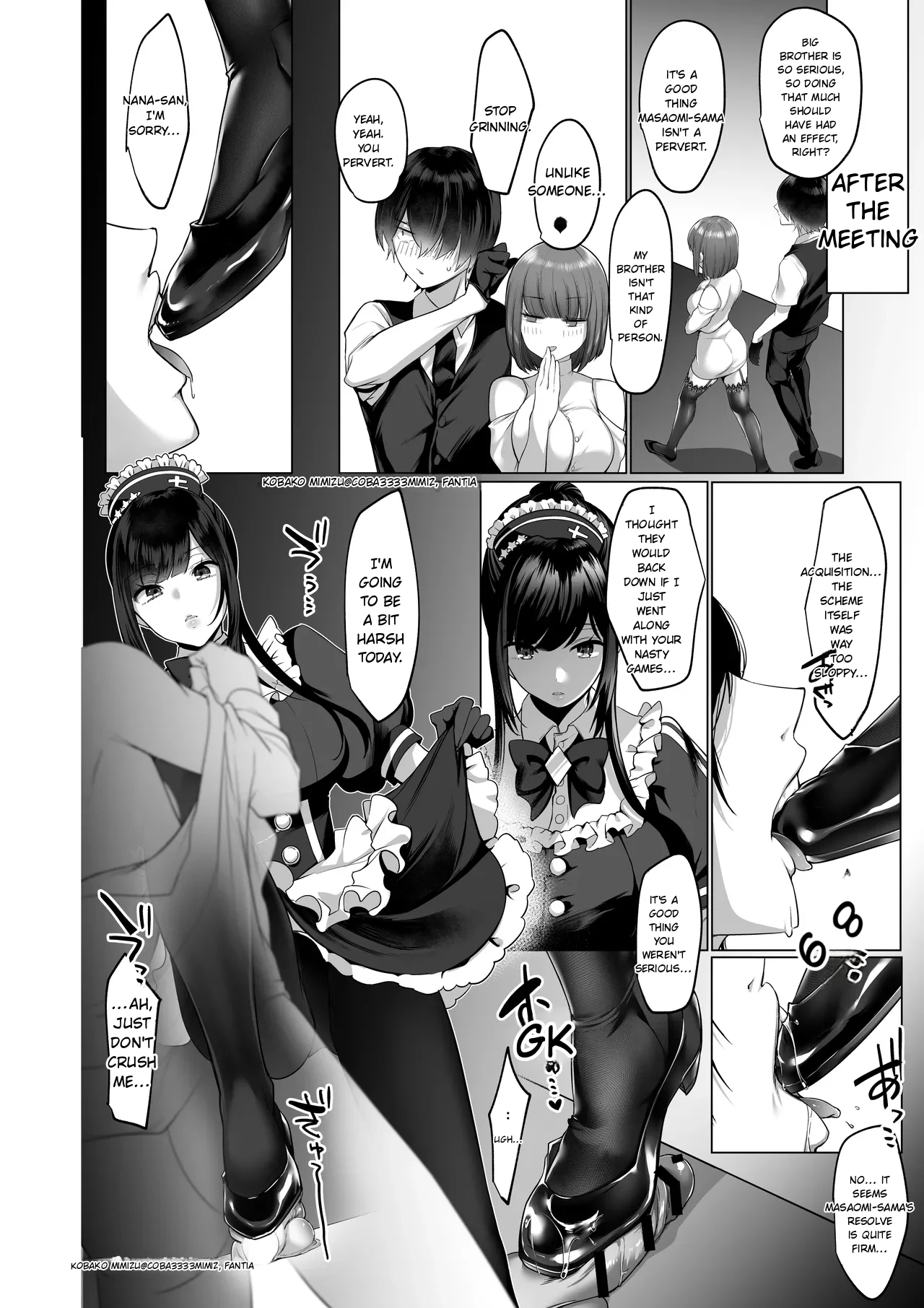 Miserable Ejaculation After Being Scolded By Nana-san ~carrot And Stick~ page 4