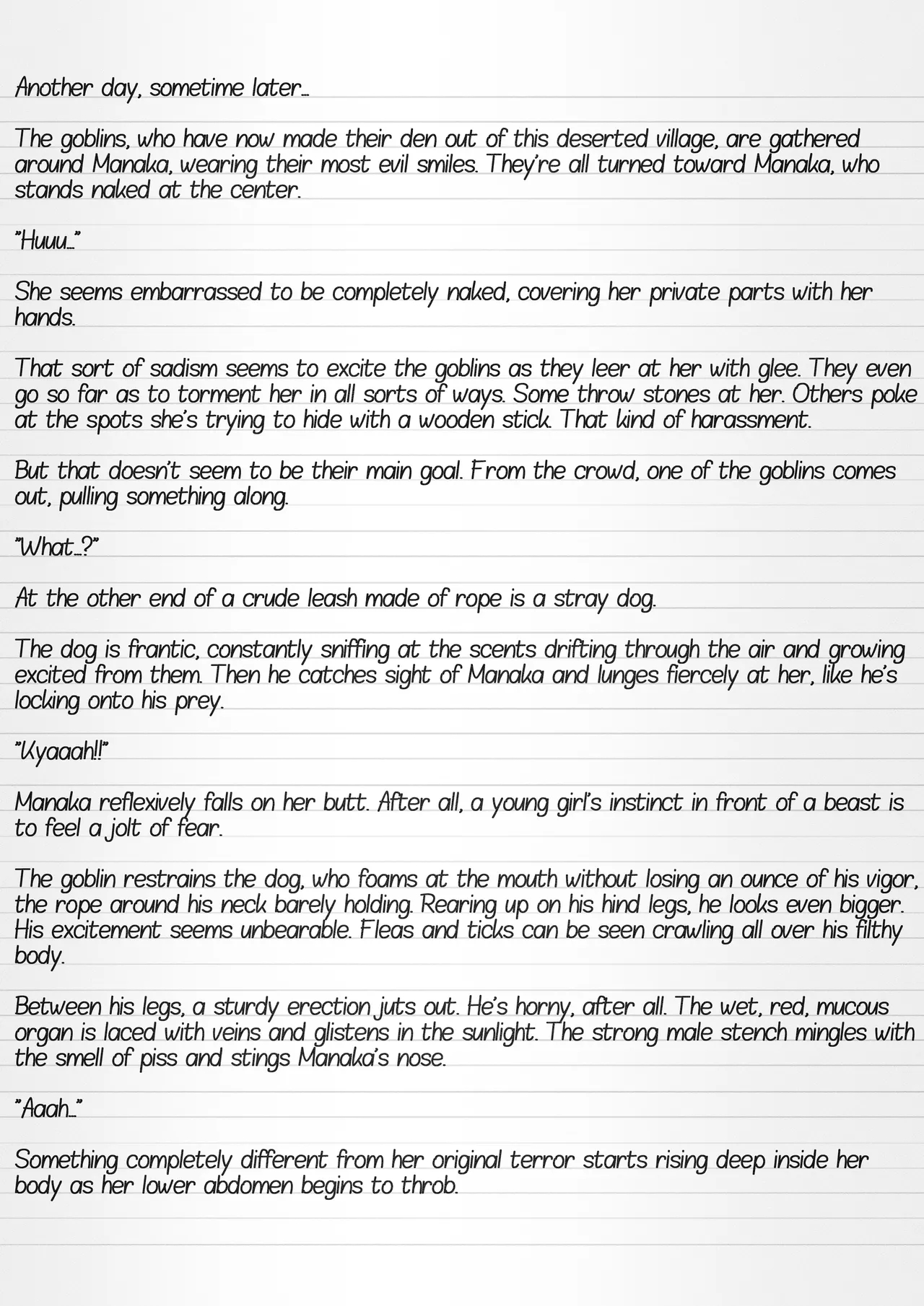 Misuke's Short Stories 35 - Manaka & Goblins page 13