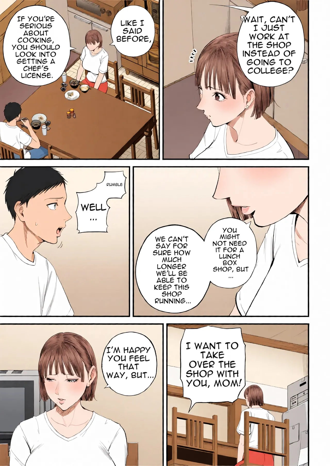 Mother-son Affair I Really Love My Mom We're Having Sex Today page 11
