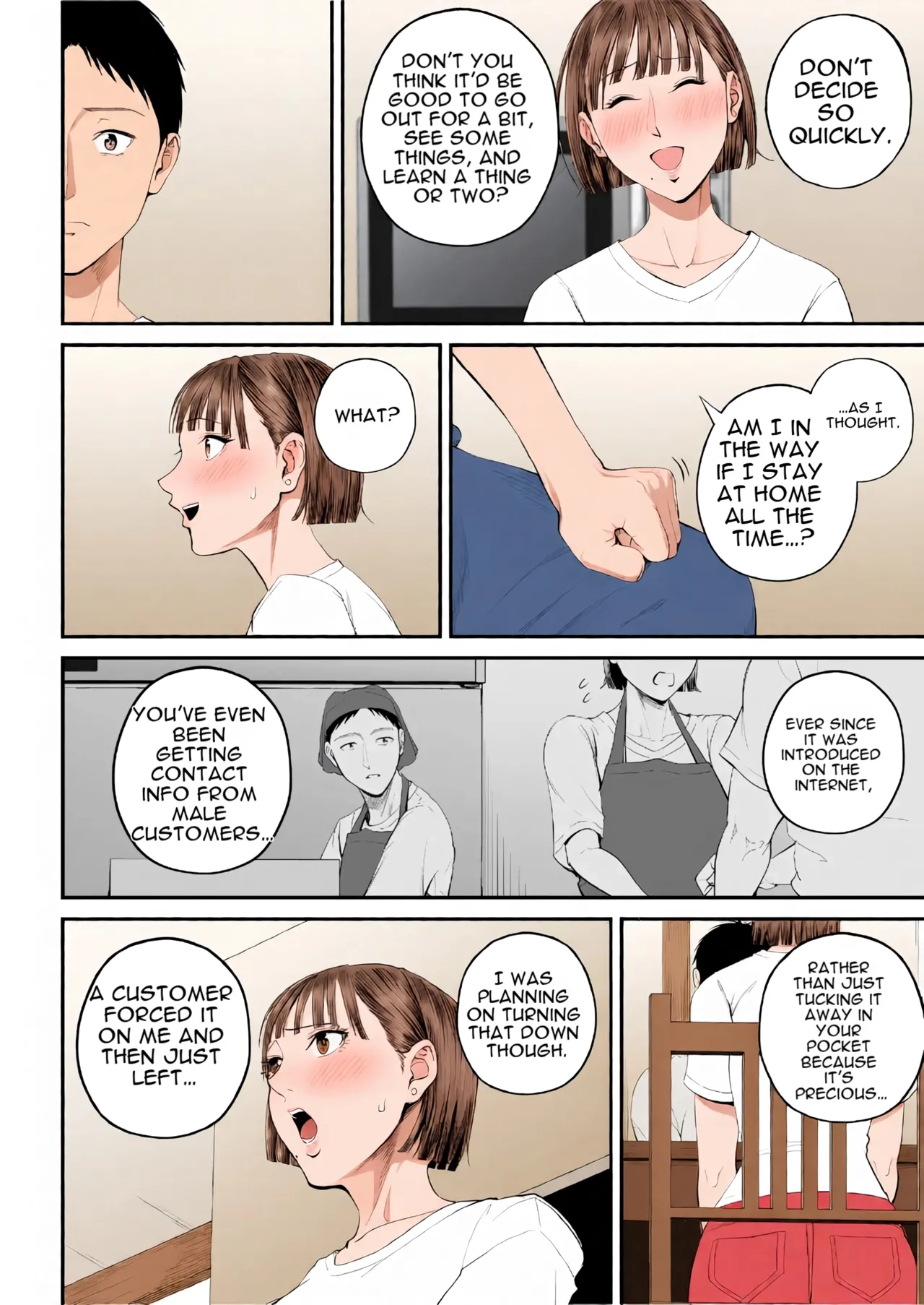 Mother-son Affair I Really Love My Mom We're Having Sex Today page 12