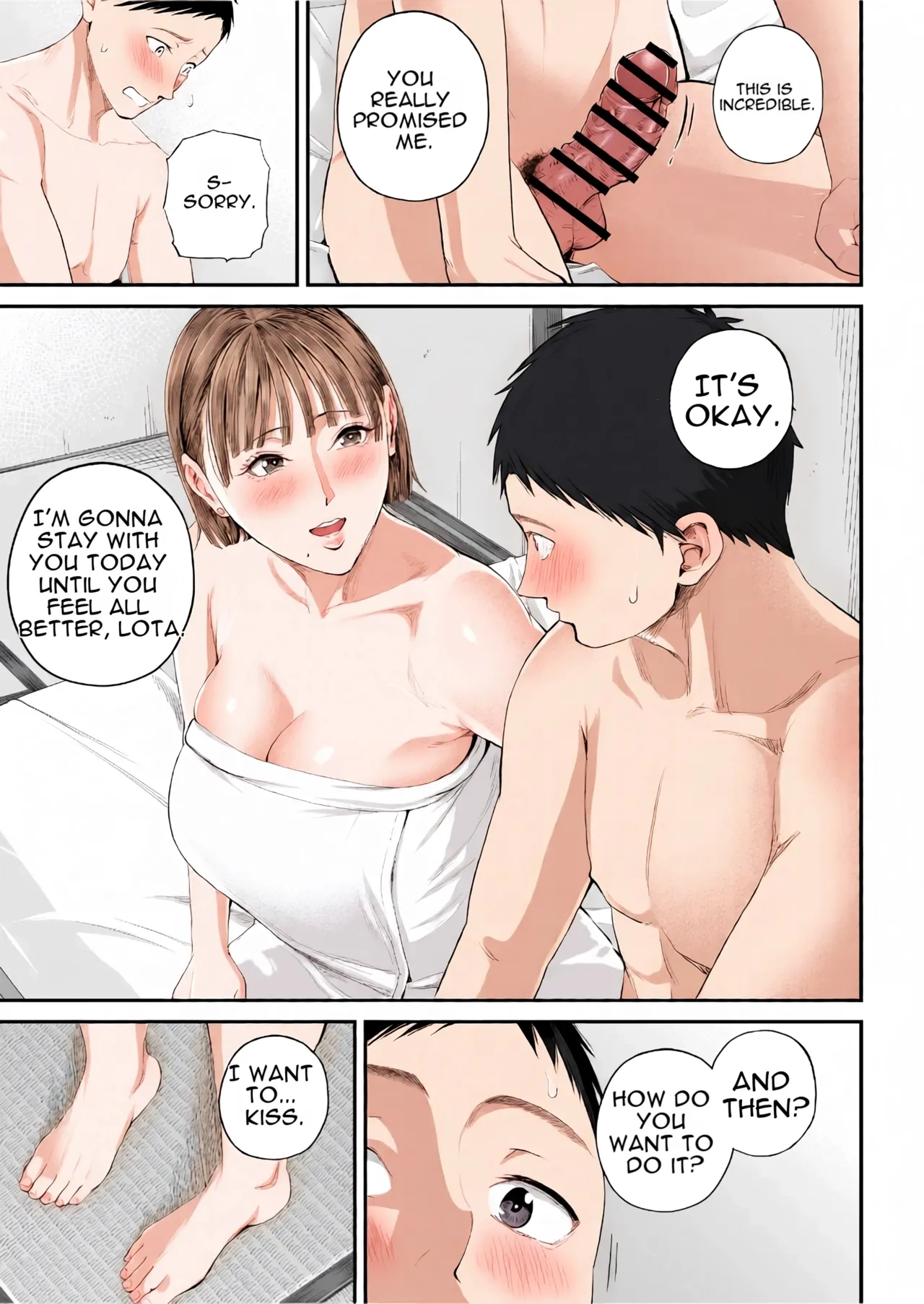 Mother-son Affair I Really Love My Mom We're Having Sex Today page 51