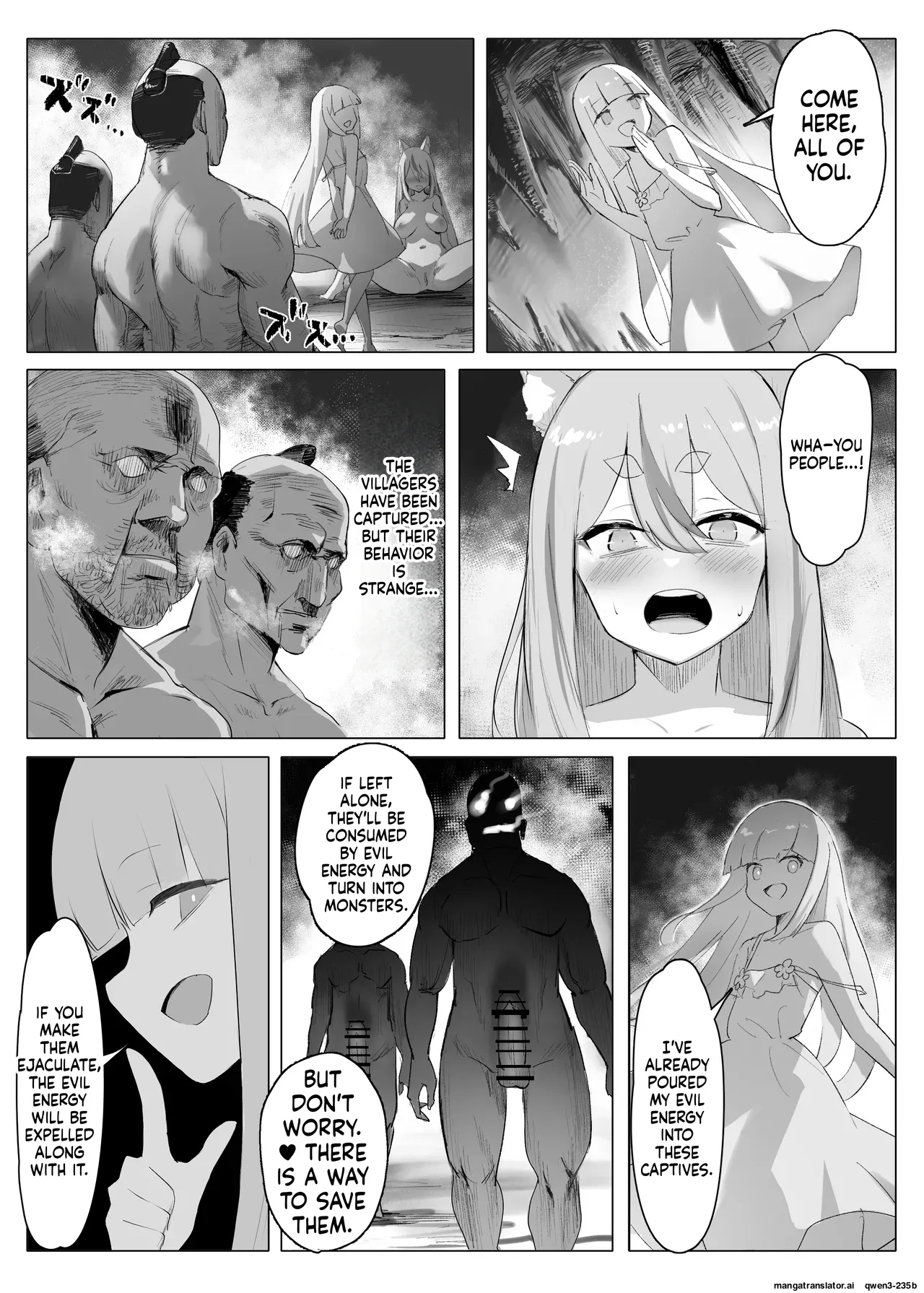 Mura No Kyonyuu Kitsune Mamori-gami-sama Ga Haiboku Jashin No Pet Ni Ochiru Hanashi page 20