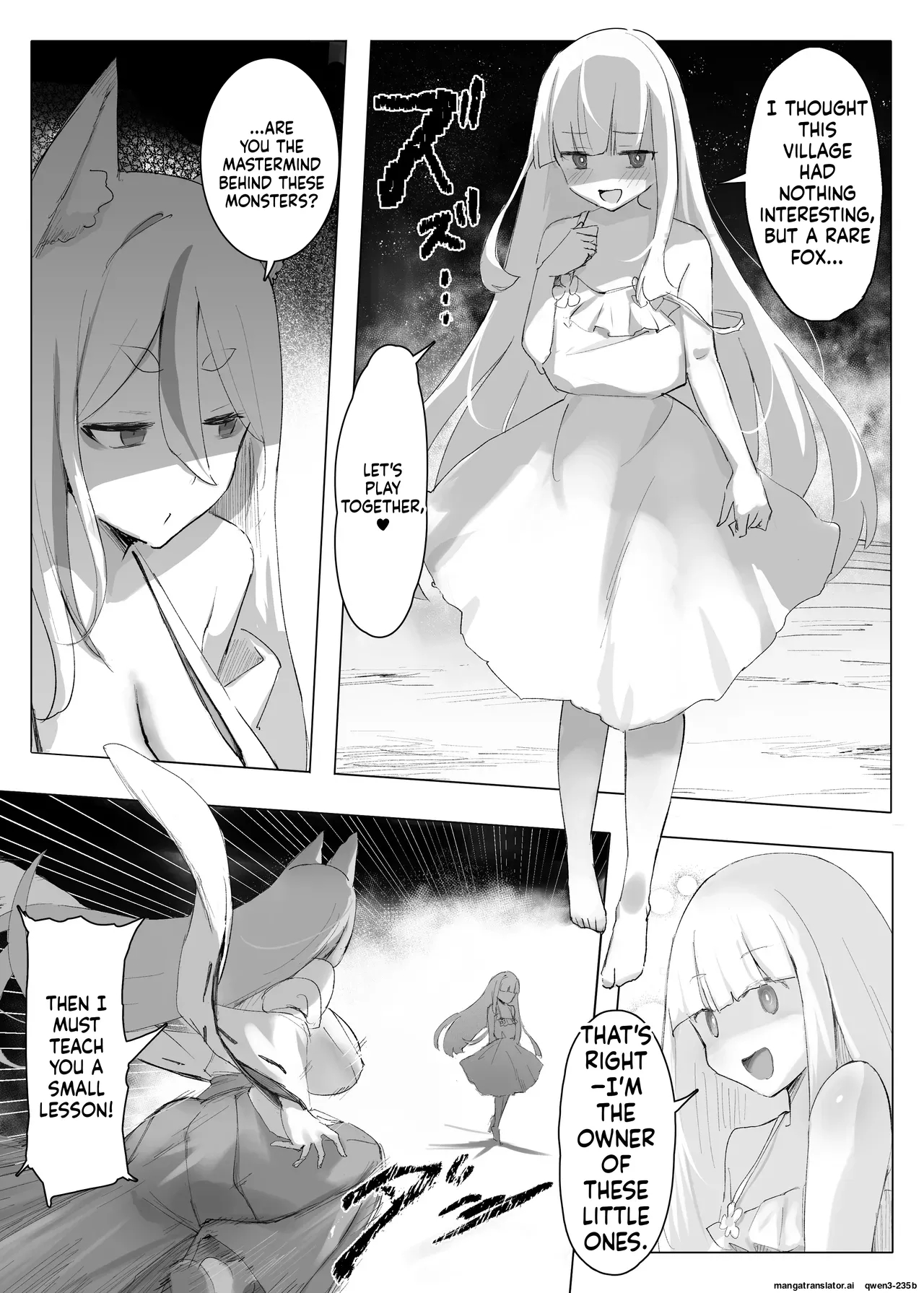 Mura No Kyonyuu Kitsune Mamori-gami-sama Ga Haiboku Jashin No Pet Ni Ochiru Hanashi page 5
