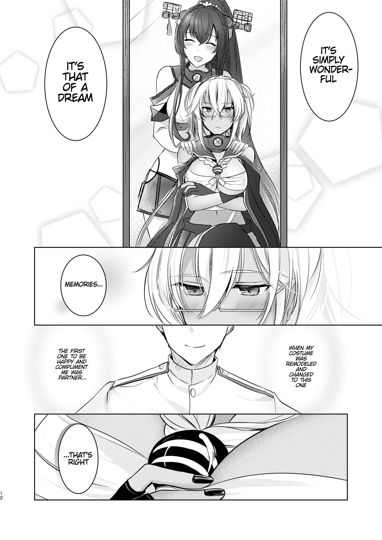 Musashi-san's Nighttime Affairs: Nostalgic Uniform page 13