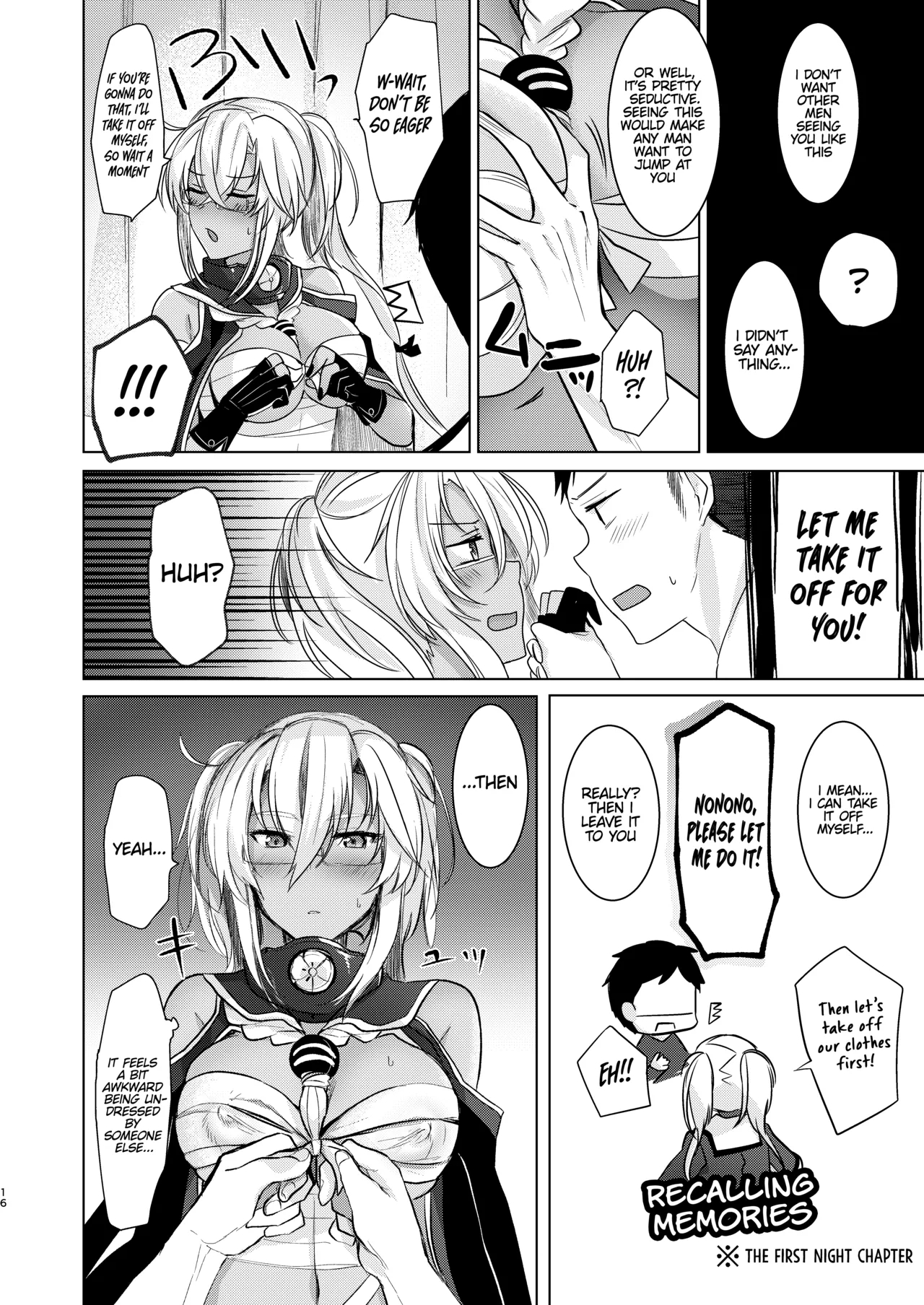 Musashi-san's Nighttime Affairs: Nostalgic Uniform page 17
