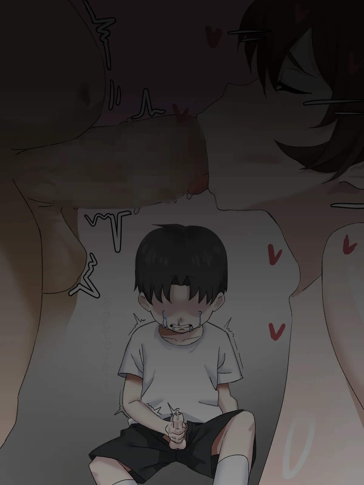 Musuko No Tomodachi Nagachichi No Hitozuma Wa Chibi Erogaki No Niku Benki - My Son's Friend: Busty Married Wife Becomes The Little Pervy Brat's Meat Toilet. page 25