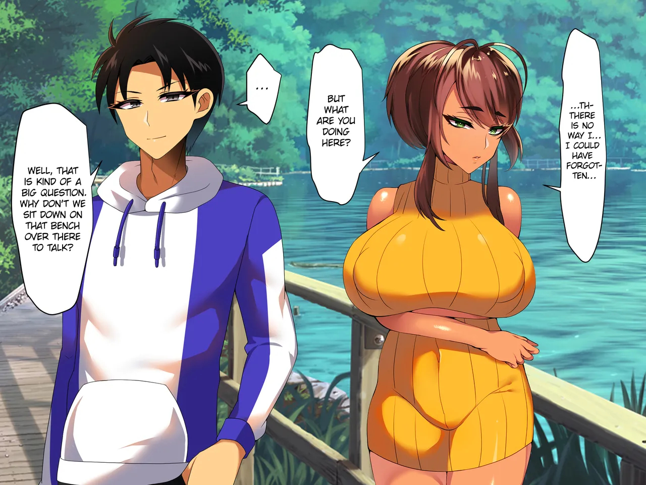 My First Love And Secretly Busty Former Coach Married Another Man, But She Was Completely Miserable So I Stole Her Away! page 27