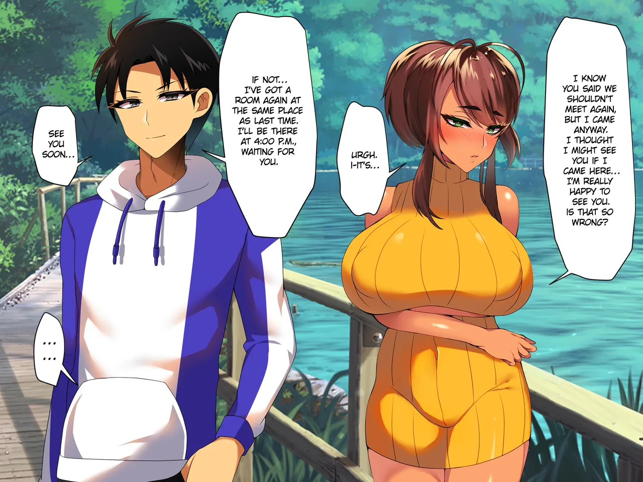 My First Love And Secretly Busty Former Coach Married Another Man, But She Was Completely Miserable So I Stole Her Away! page 96