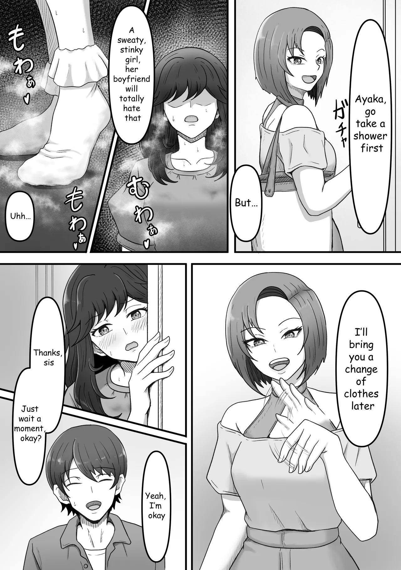 My Girlfriend's Older Sister Turned Me Into Her Masochist Foot Pet page 10