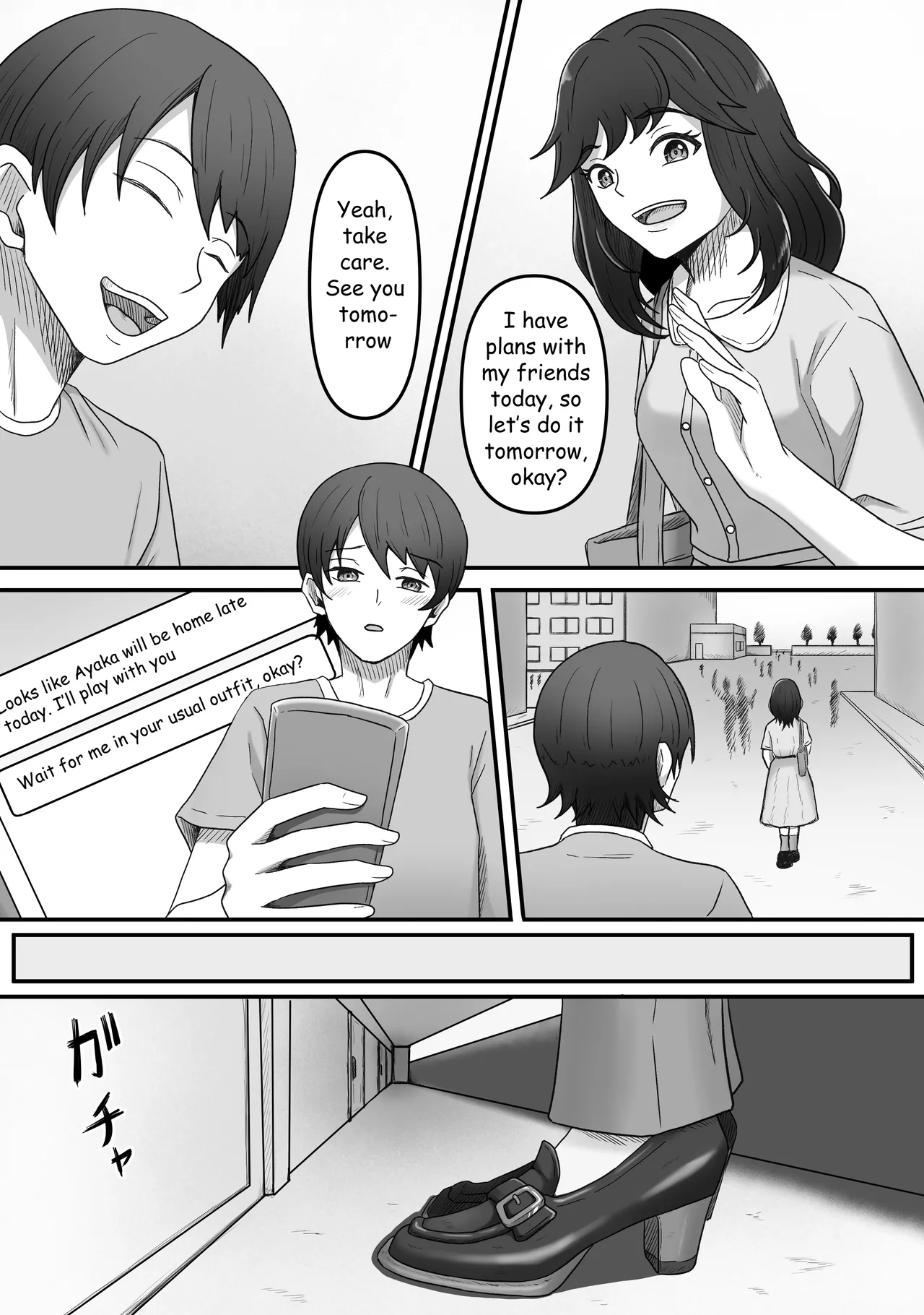 My Girlfriend's Older Sister Turned Me Into Her Masochist Foot Pet page 19