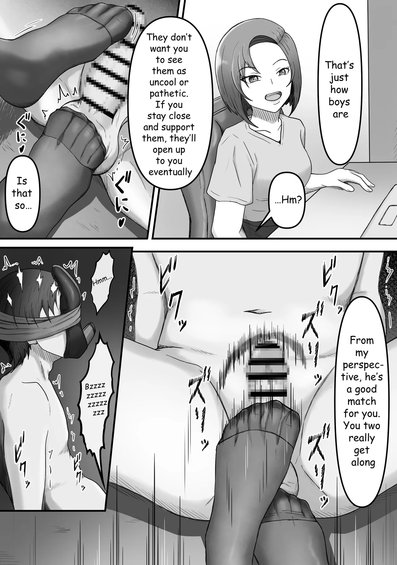 My Girlfriend's Older Sister Turned Me Into Her Masochist Foot Pet page 28