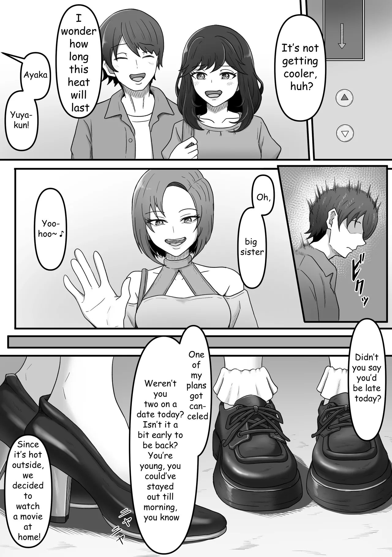My Girlfriend's Older Sister Turned Me Into Her Masochist Foot Pet page 9