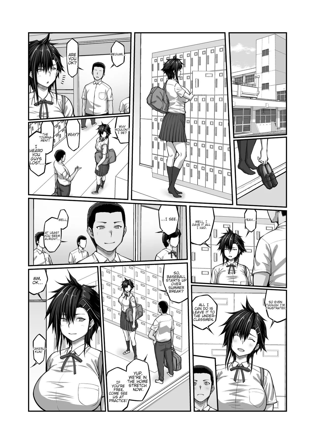 Nakadashi Oji-san Ni Nerawareta Mesu Wa Nigeru Koto Ga Dekinai ~fujitomo Megumi Hen ~ No Woman Can Get Away Once The Creampie Oji-san Has Them In His Sights! The Fall Of Fujitomo Megumi Parts 1-4 page 171
