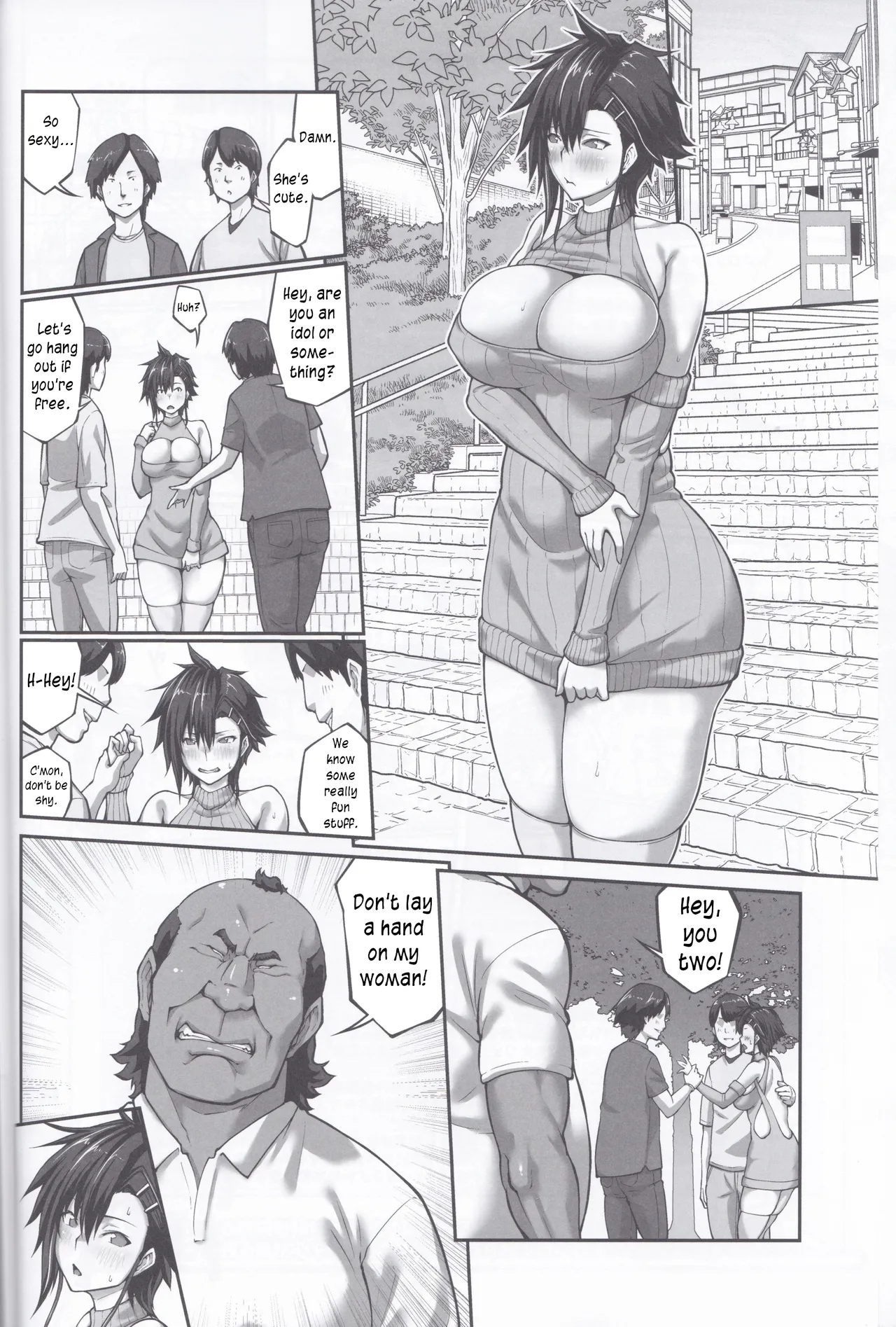 Nakadashi Oji-san Ni Nerawareta Mesu Wa Nigeru Koto Ga Dekinai ~fujitomo Megumi Hen ~ No Woman Can Get Away Once The Creampie Oji-san Has Them In His Sights! The Fall Of Fujitomo Megumi Parts 1-4 page 195