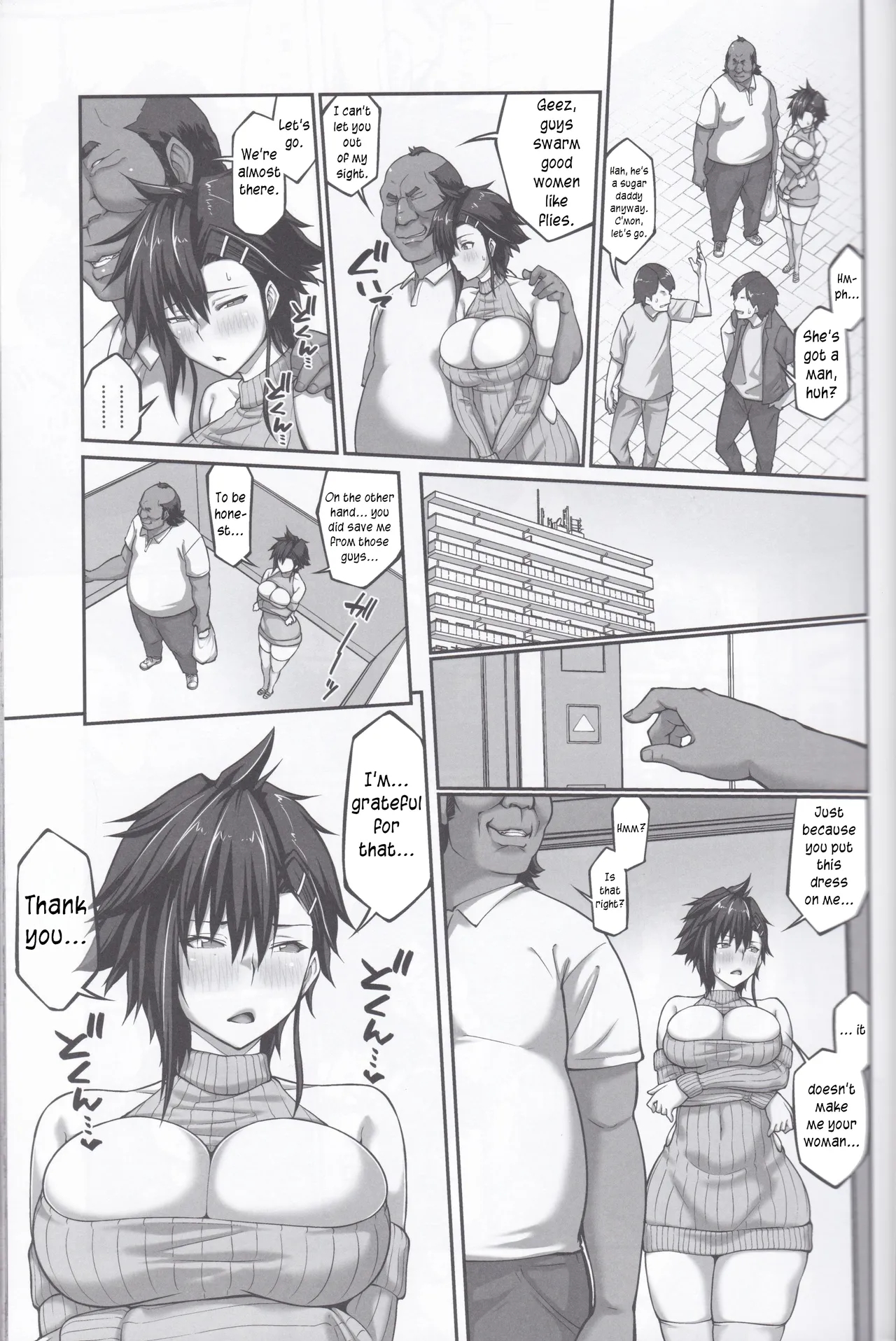 Nakadashi Oji-san Ni Nerawareta Mesu Wa Nigeru Koto Ga Dekinai ~fujitomo Megumi Hen ~ No Woman Can Get Away Once The Creampie Oji-san Has Them In His Sights! The Fall Of Fujitomo Megumi Parts 1-4 page 196