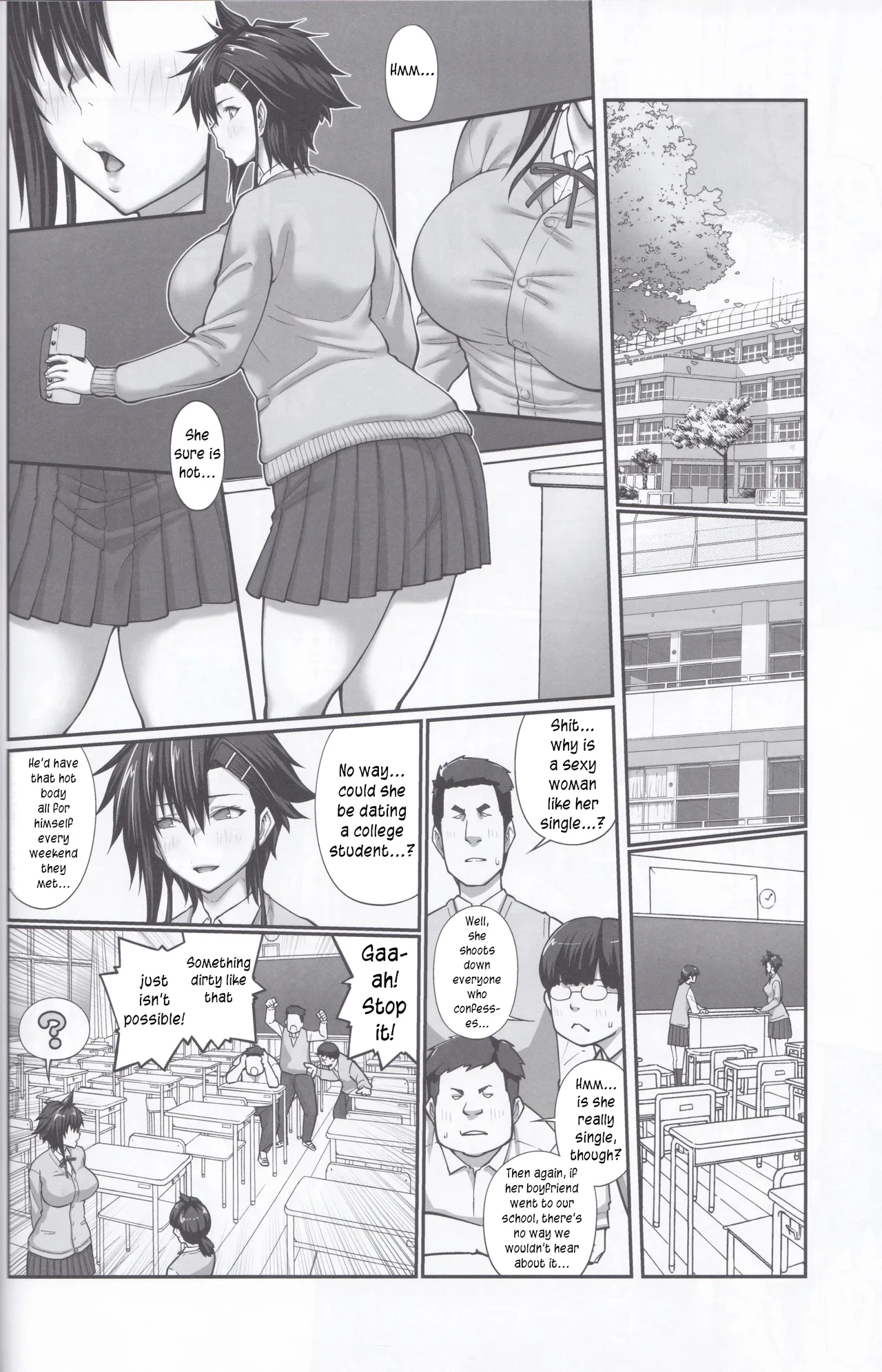 Nakadashi Oji-san Ni Nerawareta Mesu Wa Nigeru Koto Ga Dekinai ~fujitomo Megumi Hen ~ No Woman Can Get Away Once The Creampie Oji-san Has Them In His Sights! The Fall Of Fujitomo Megumi Parts 1-4 page 217
