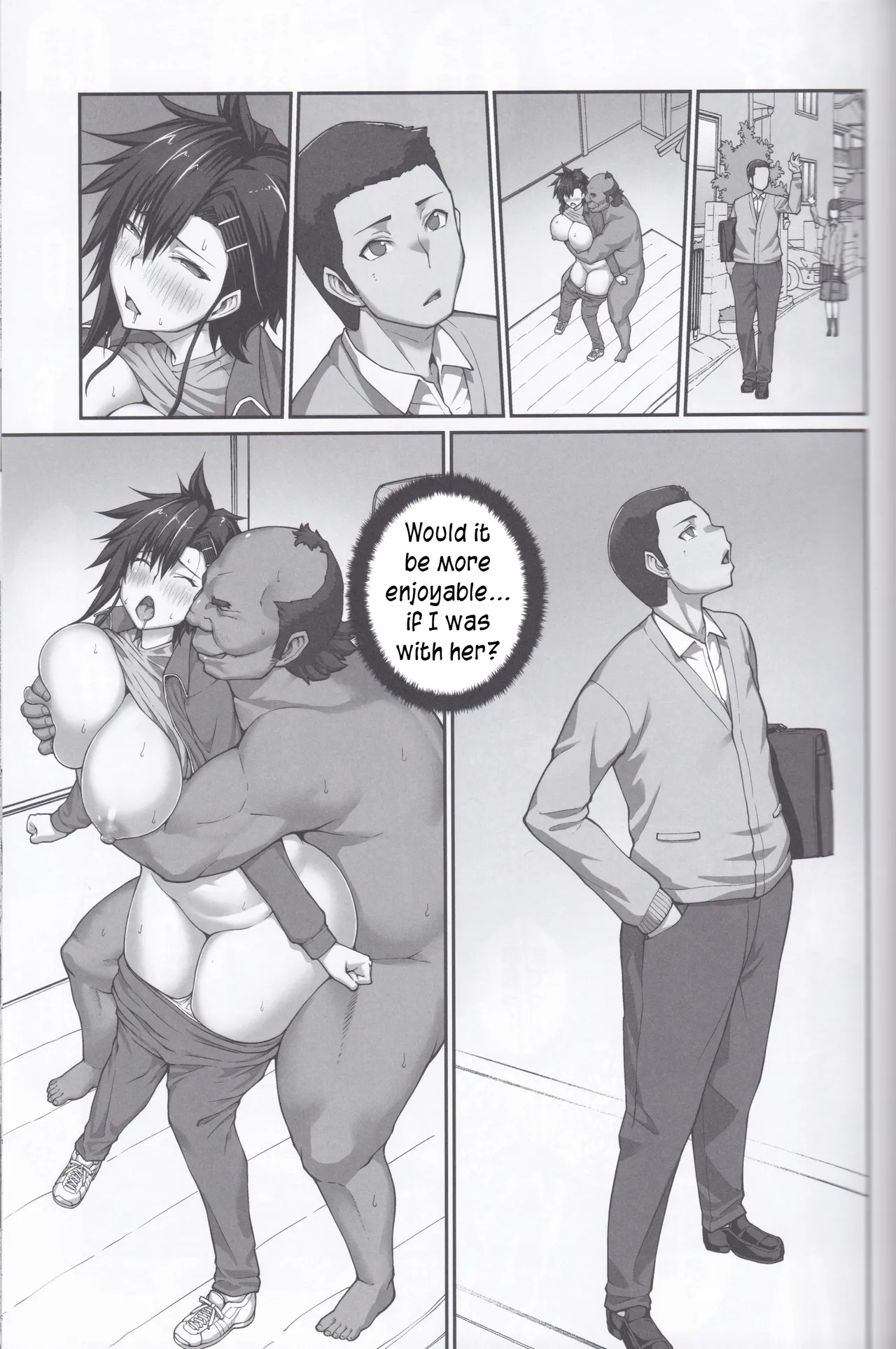 Nakadashi Oji-san Ni Nerawareta Mesu Wa Nigeru Koto Ga Dekinai ~fujitomo Megumi Hen ~ No Woman Can Get Away Once The Creampie Oji-san Has Them In His Sights! The Fall Of Fujitomo Megumi Parts 1-4 page 220