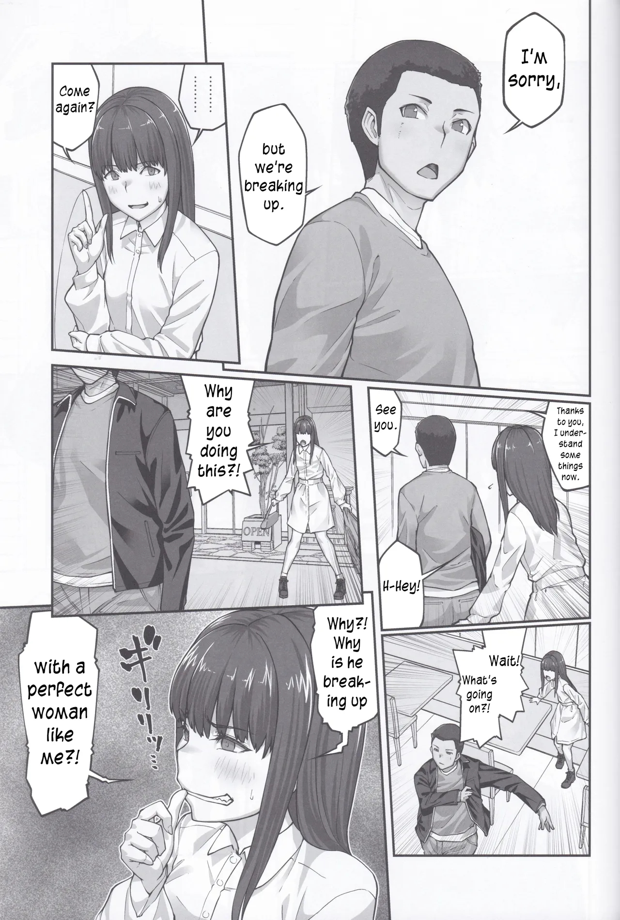 Nakadashi Oji-san Ni Nerawareta Mesu Wa Nigeru Koto Ga Dekinai ~fujitomo Megumi Hen ~ No Woman Can Get Away Once The Creampie Oji-san Has Them In His Sights! The Fall Of Fujitomo Megumi Parts 1-4 page 234