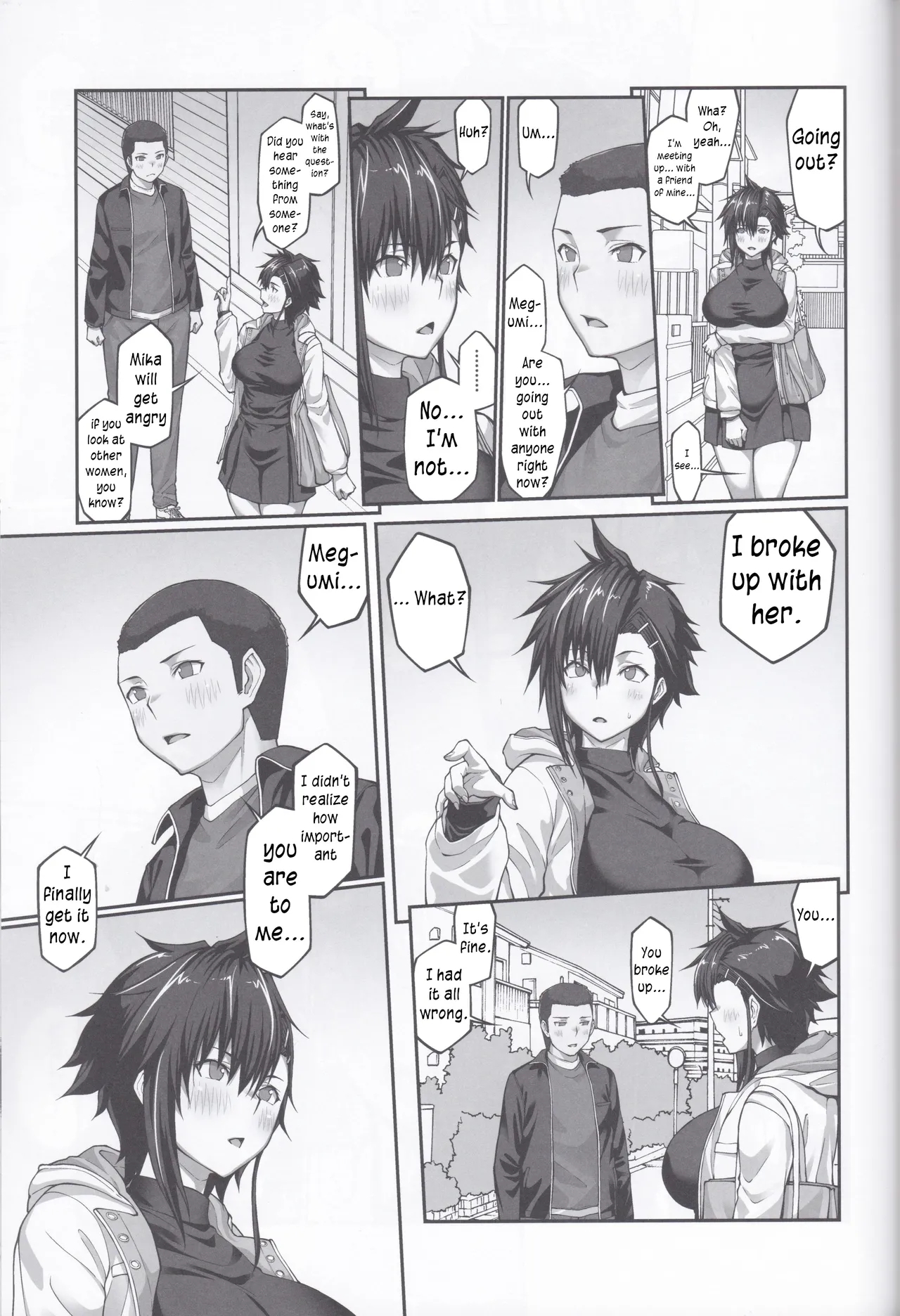 Nakadashi Oji-san Ni Nerawareta Mesu Wa Nigeru Koto Ga Dekinai ~fujitomo Megumi Hen ~ No Woman Can Get Away Once The Creampie Oji-san Has Them In His Sights! The Fall Of Fujitomo Megumi Parts 1-4 page 236