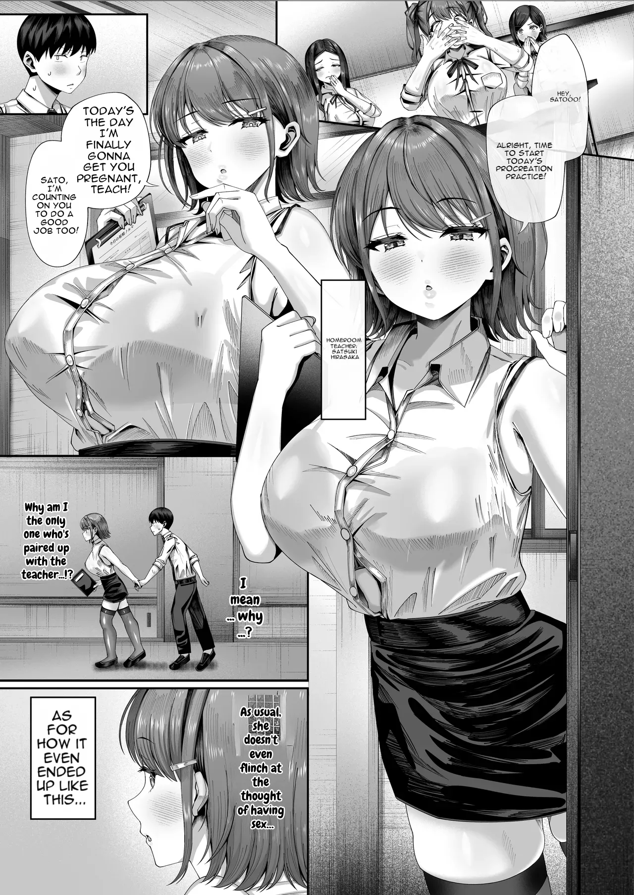 Ninkatsu Jisshuu, Hisshuuka ~ore Dake Itsudemo Nama Hame Ok No Downer-kei Sensei Ga Pair Na Ken~ page 2