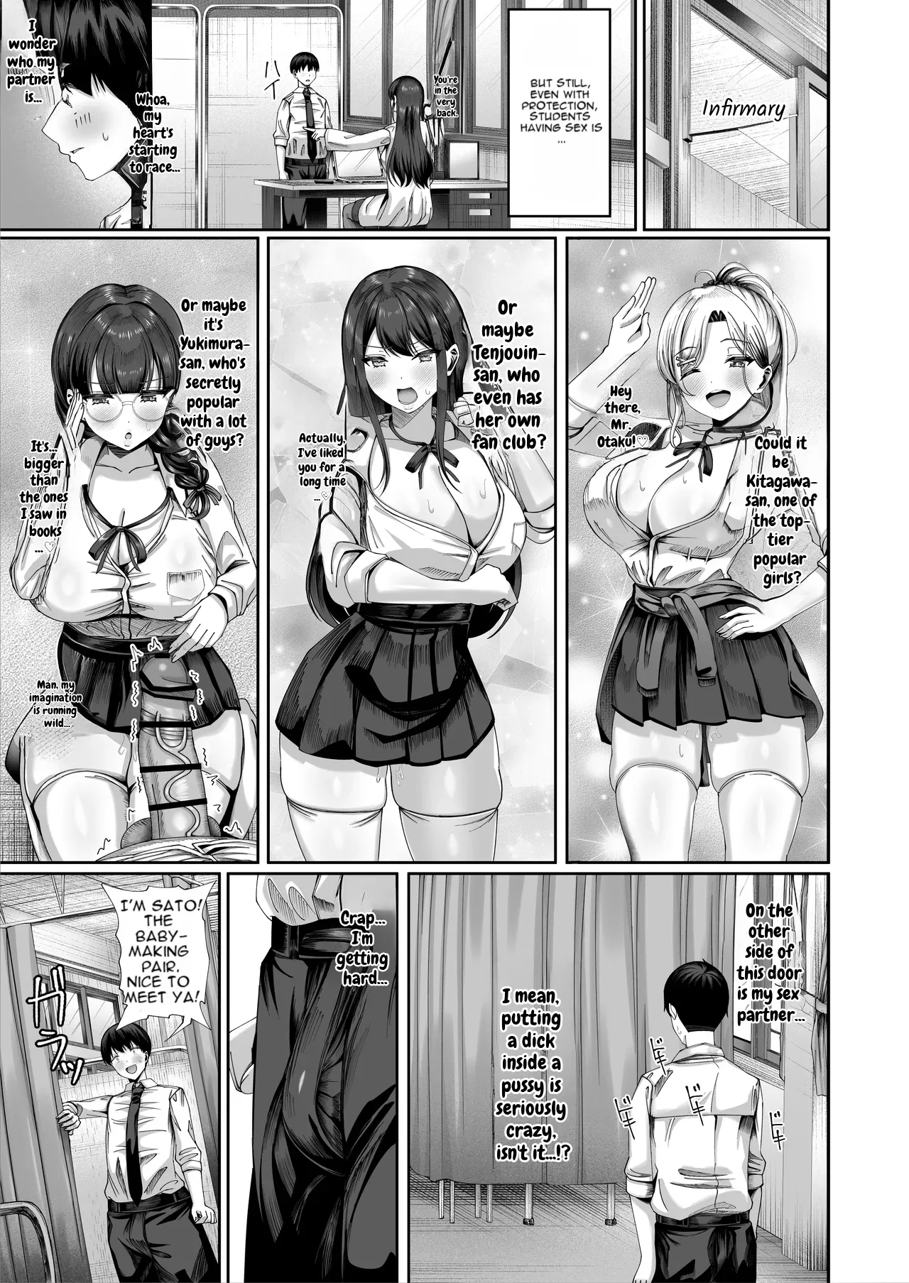 Ninkatsu Jisshuu, Hisshuuka ~ore Dake Itsudemo Nama Hame Ok No Downer-kei Sensei Ga Pair Na Ken~ page 4
