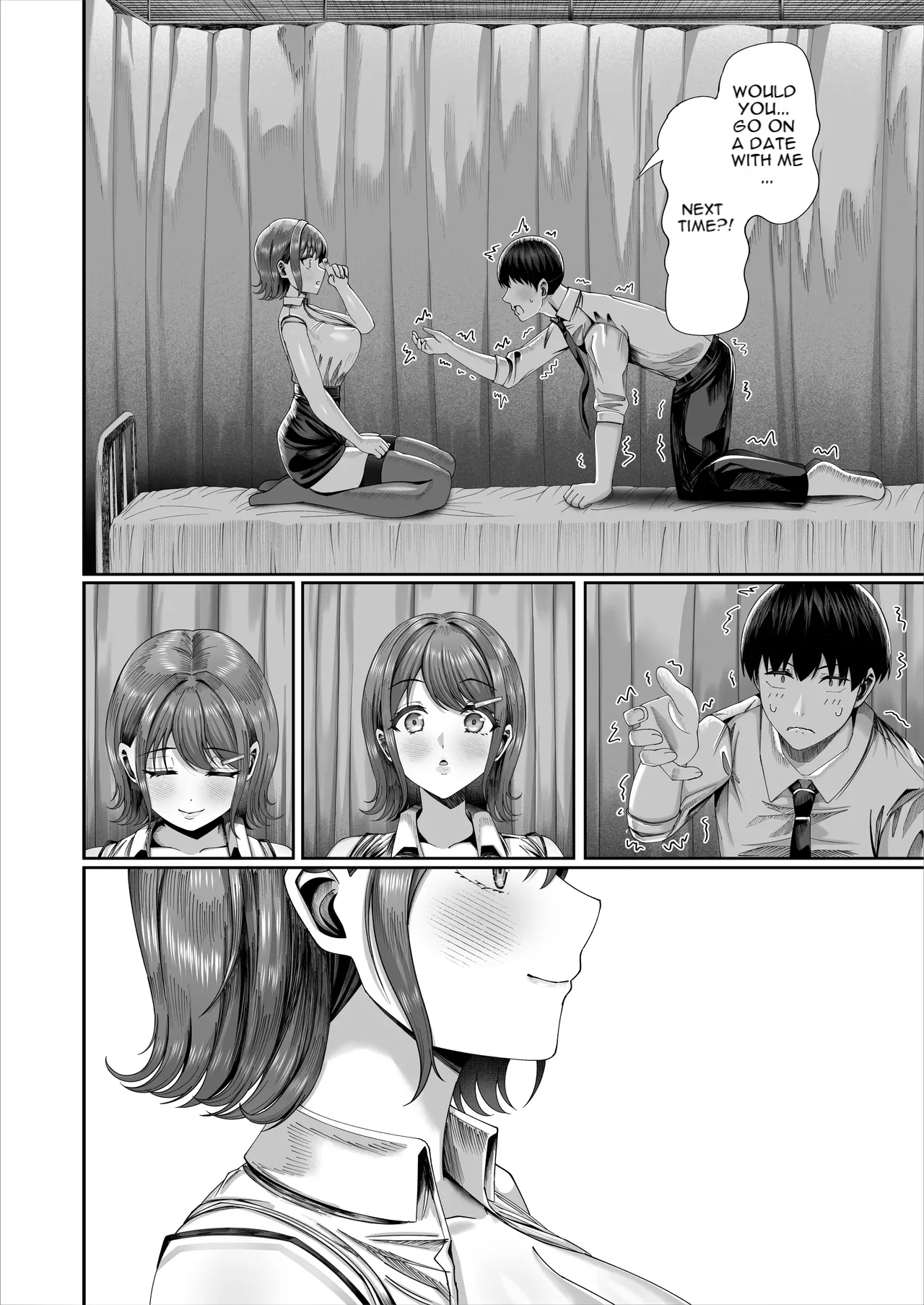 Ninkatsu Jisshuu, Hisshuuka ~ore Dake Itsudemo Nama Hame Ok No Downer-kei Sensei Ga Pair Na Ken~ page 47