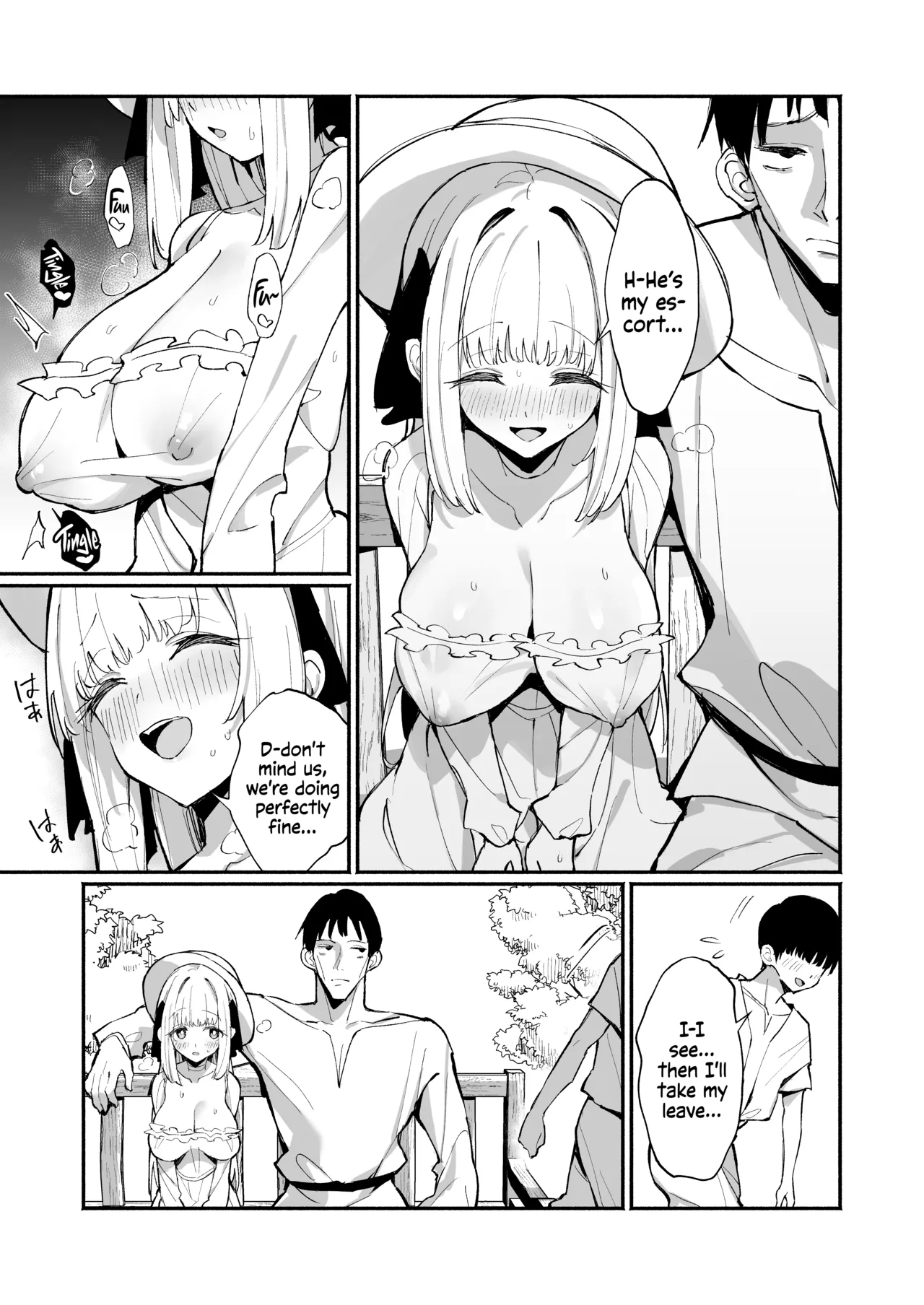 Noble Lady's Total Defeat 2 ~ The Object Of Men's Desires, A Noblewoman Learns To Accept Her Master's Cock, Anywhere, Anytime. page 14