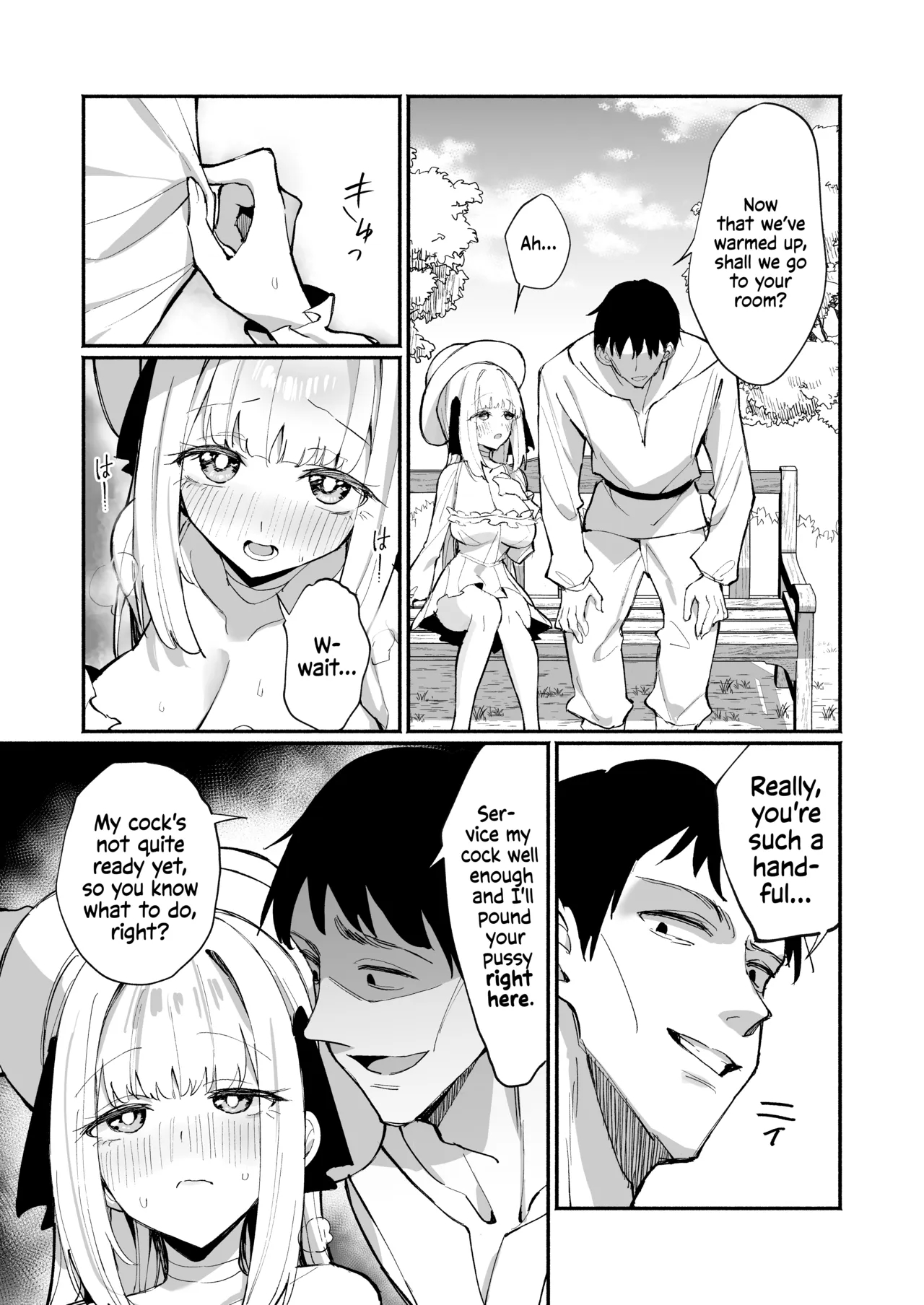 Noble Lady's Total Defeat 2 ~ The Object Of Men's Desires, A Noblewoman Learns To Accept Her Master's Cock, Anywhere, Anytime. page 16
