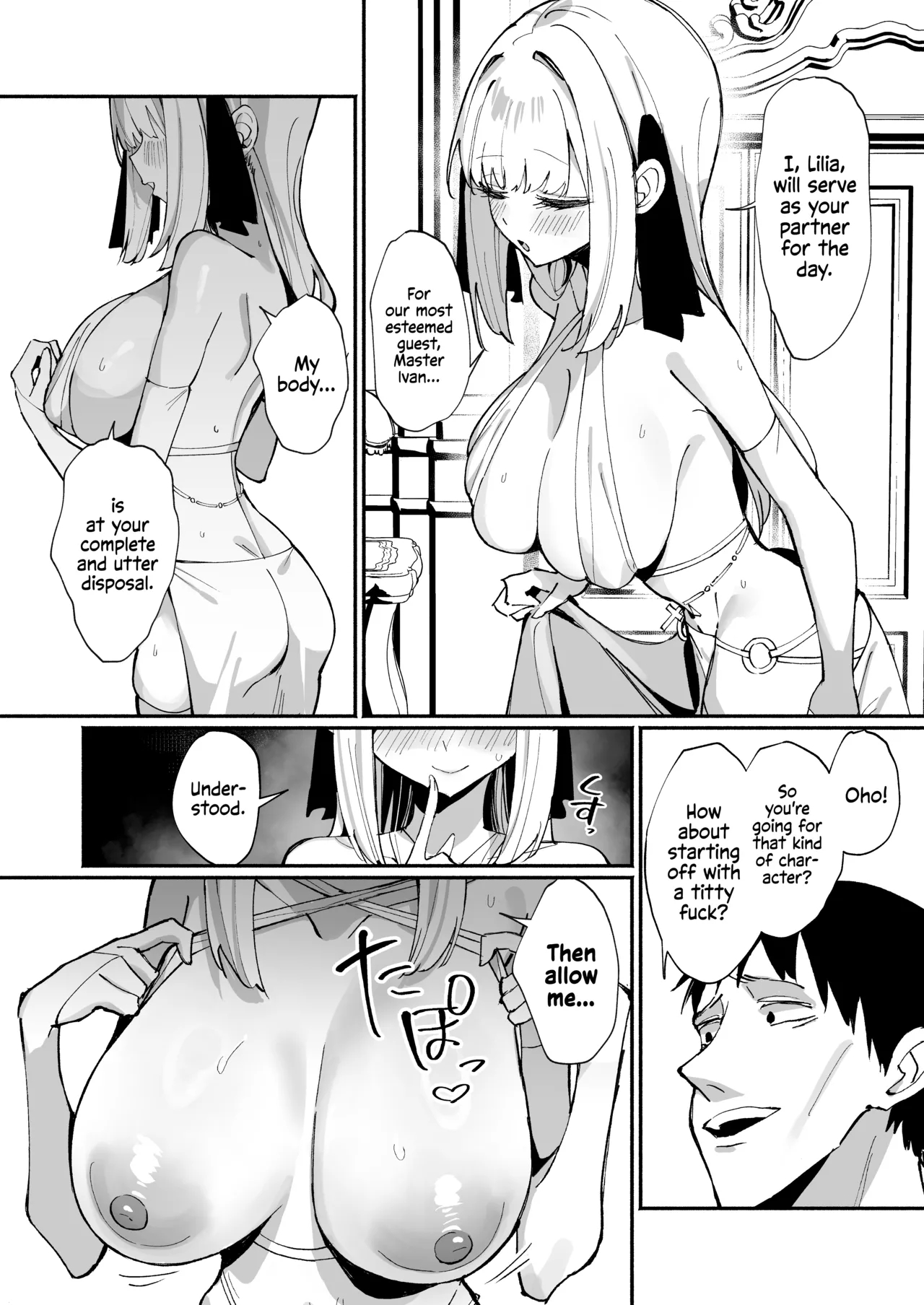Noble Lady's Total Defeat 2 ~ The Object Of Men's Desires, A Noblewoman Learns To Accept Her Master's Cock, Anywhere, Anytime. page 31