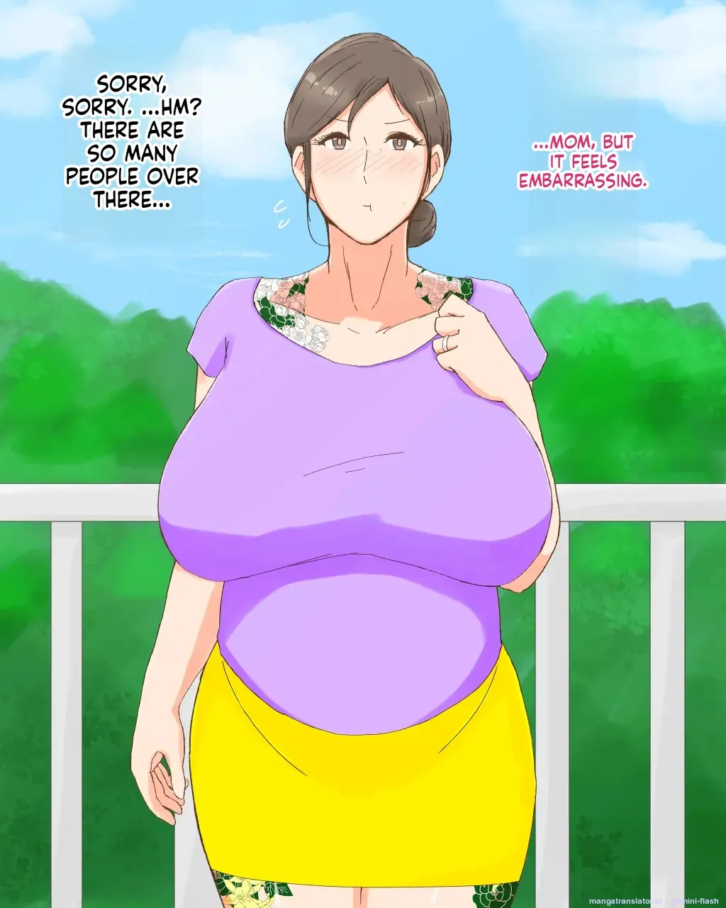 Nureshidare - Boshi Dain Nichijou ~boku No Tane De Haranda Kaa-san To Nakadashi Shimakuri page 10
