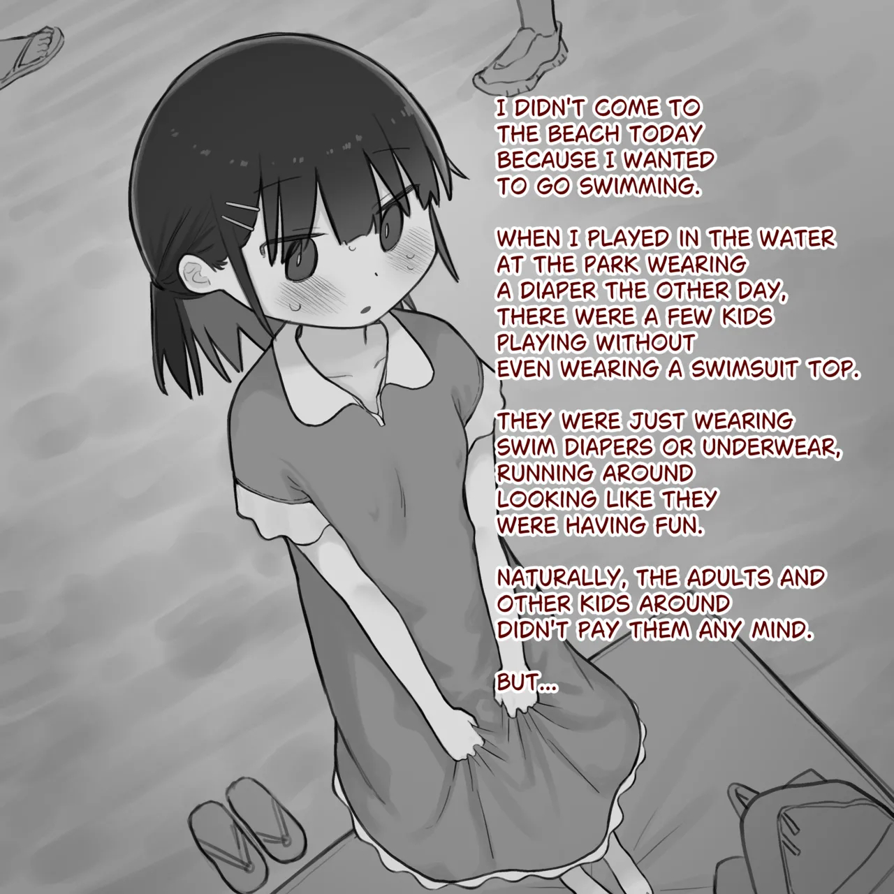 Omutsu Ni Akogareta Onnanoko I Girl Longed For Diapers #3 page 4