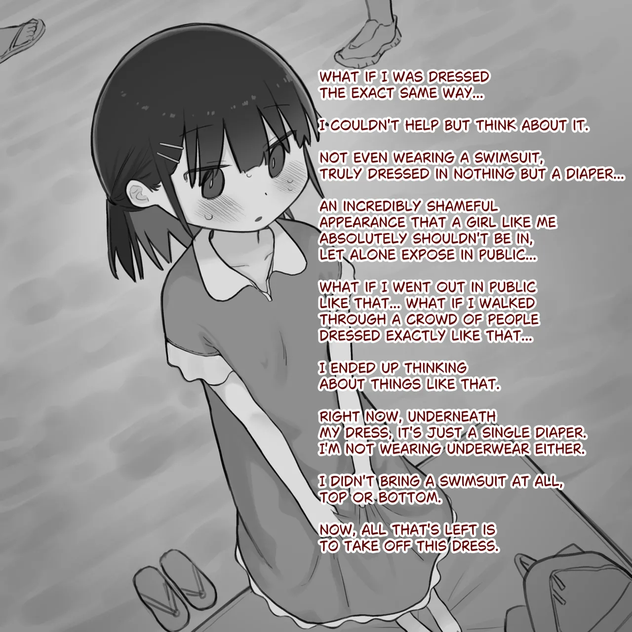 Omutsu Ni Akogareta Onnanoko I Girl Longed For Diapers #3 page 5