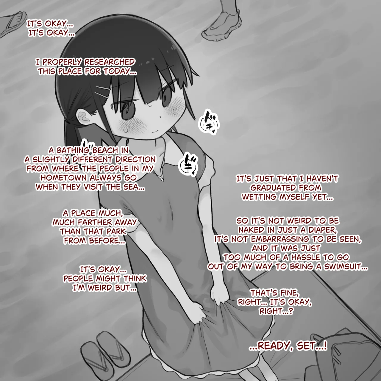 Omutsu Ni Akogareta Onnanoko I Girl Longed For Diapers #3 page 6
