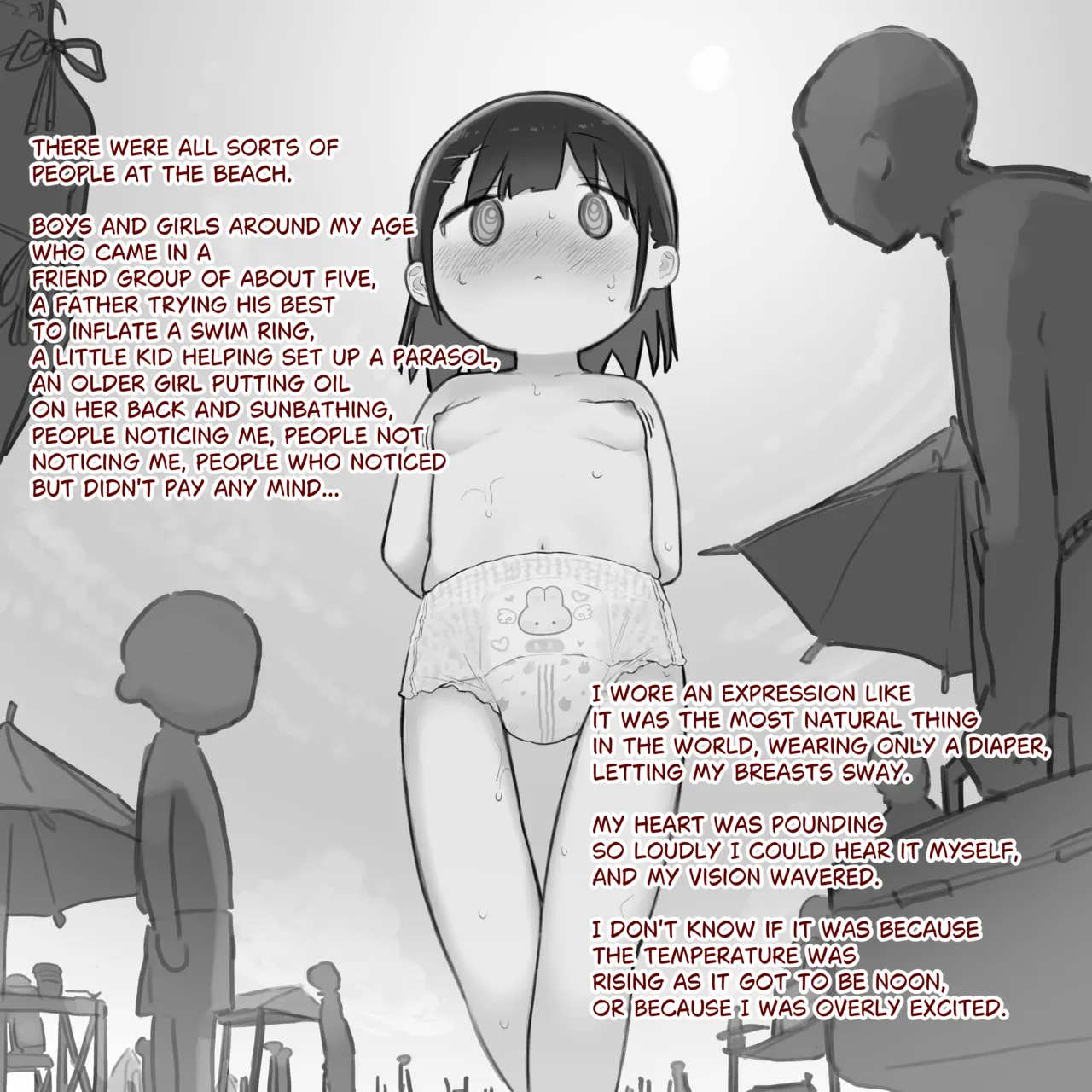 Omutsu Ni Akogareta Onnanoko I Girl Longed For Diapers #3 page 8