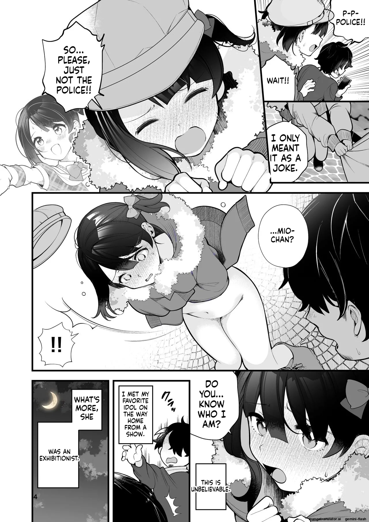 Oshi No Idol Ga Roshutsukyou Datta Ken. page 5