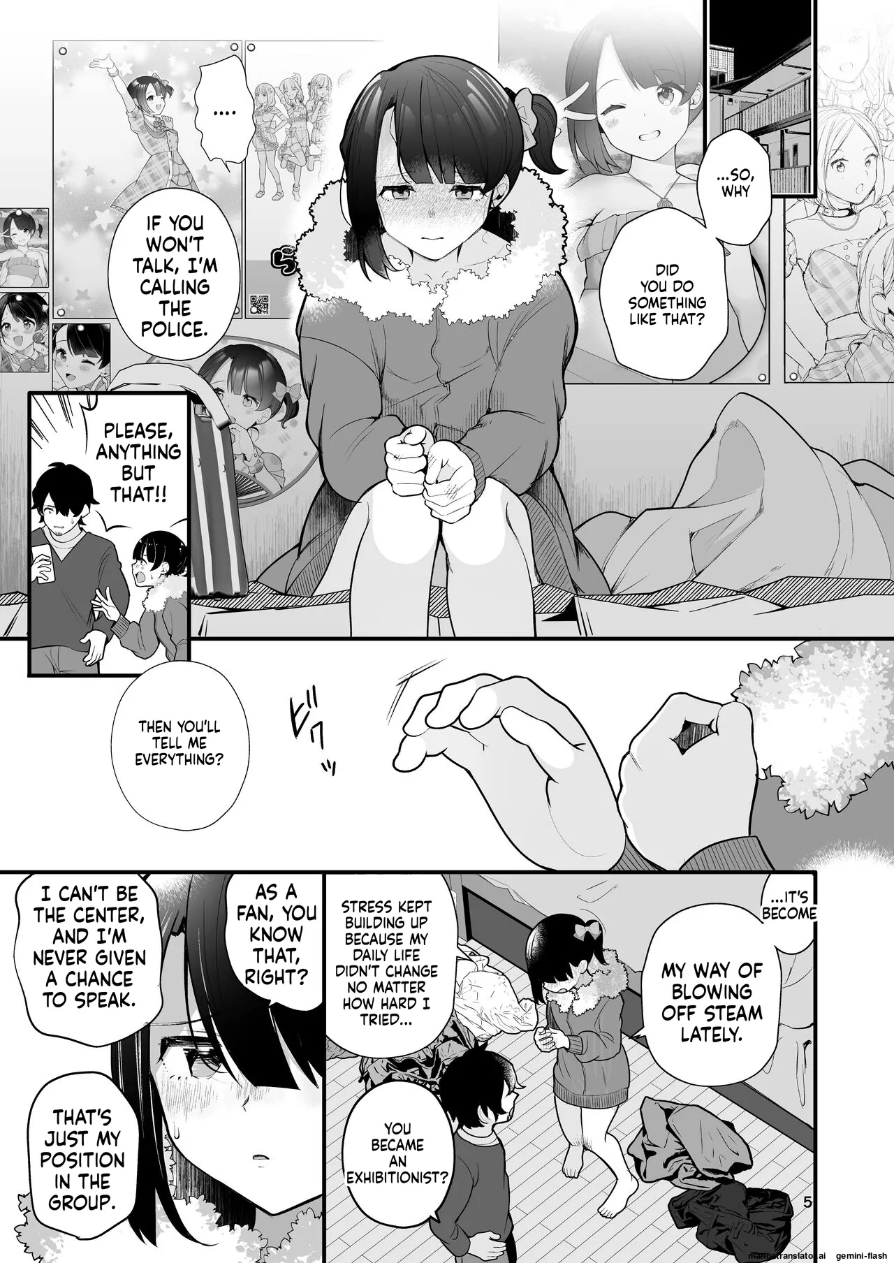 Oshi No Idol Ga Roshutsukyou Datta Ken. page 6