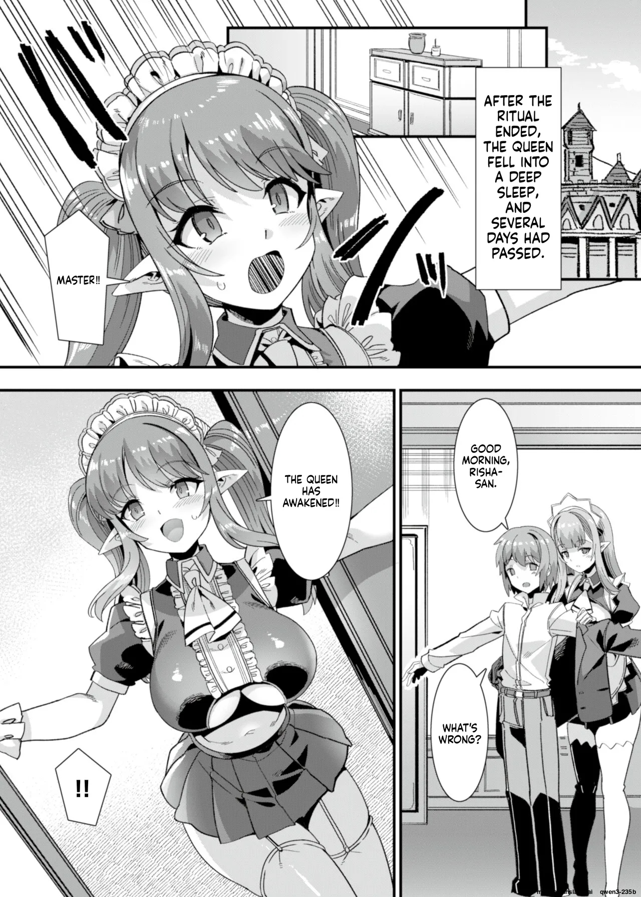 Oujo To Himekishi O Party De Rouraku Shite Yotsugi O Tsukutte Boukoku O Sukuu Tame Ni Harem Ecchi ~otoko Ga Umarenai Isekai E Shoukan Sareta Ore Ga Heroine O Ategawarete Kozukuri Ecchi 5~ page 56