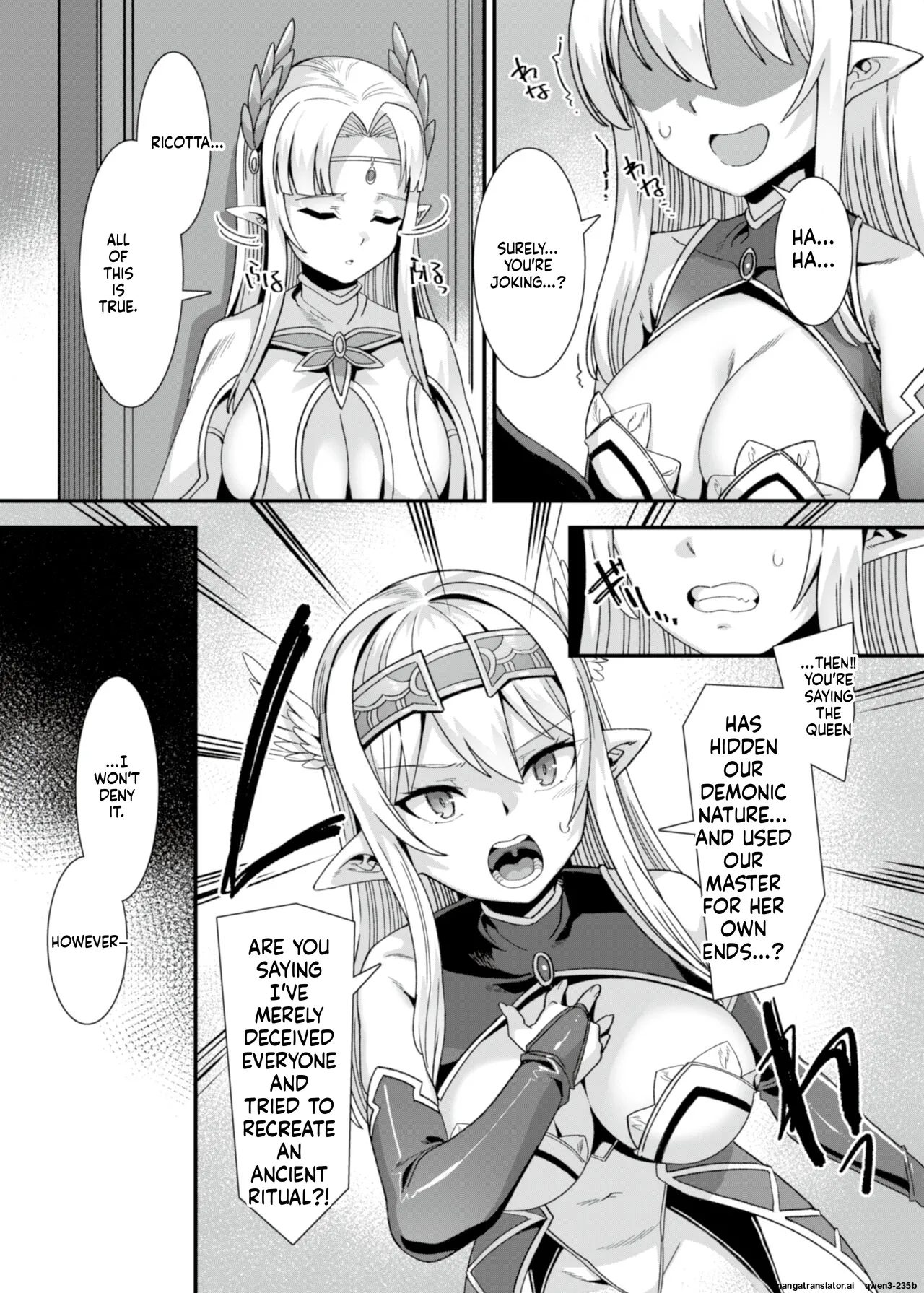 Oujo To Himekishi O Party De Rouraku Shite Yotsugi O Tsukutte Boukoku O Sukuu Tame Ni Harem Ecchi ~otoko Ga Umarenai Isekai E Shoukan Sareta Ore Ga Heroine O Ategawarete Kozukuri Ecchi 5~ page 7