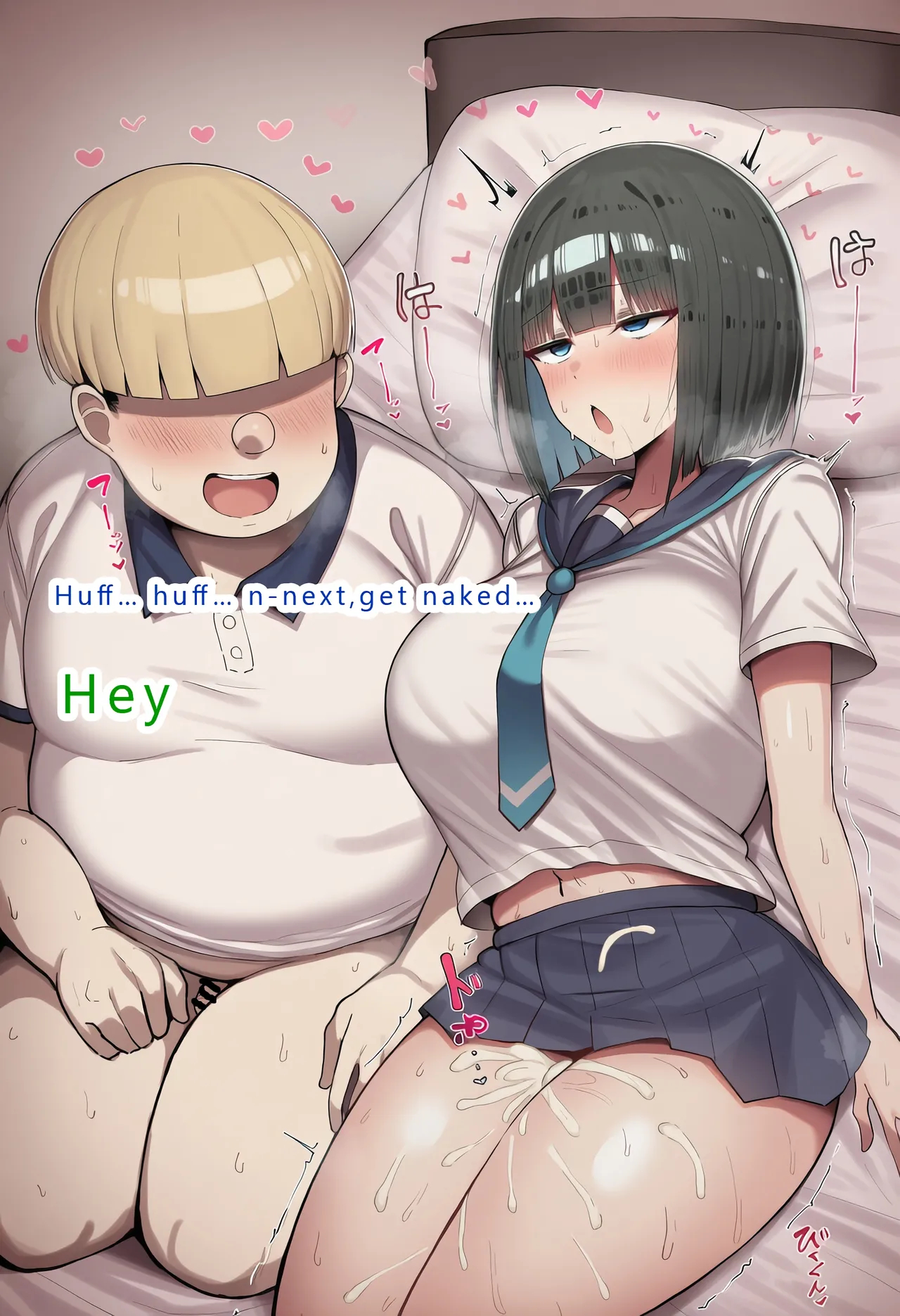 Pervert Brat Vs. Black-haired Bob-cut Girl ⑧ page 113