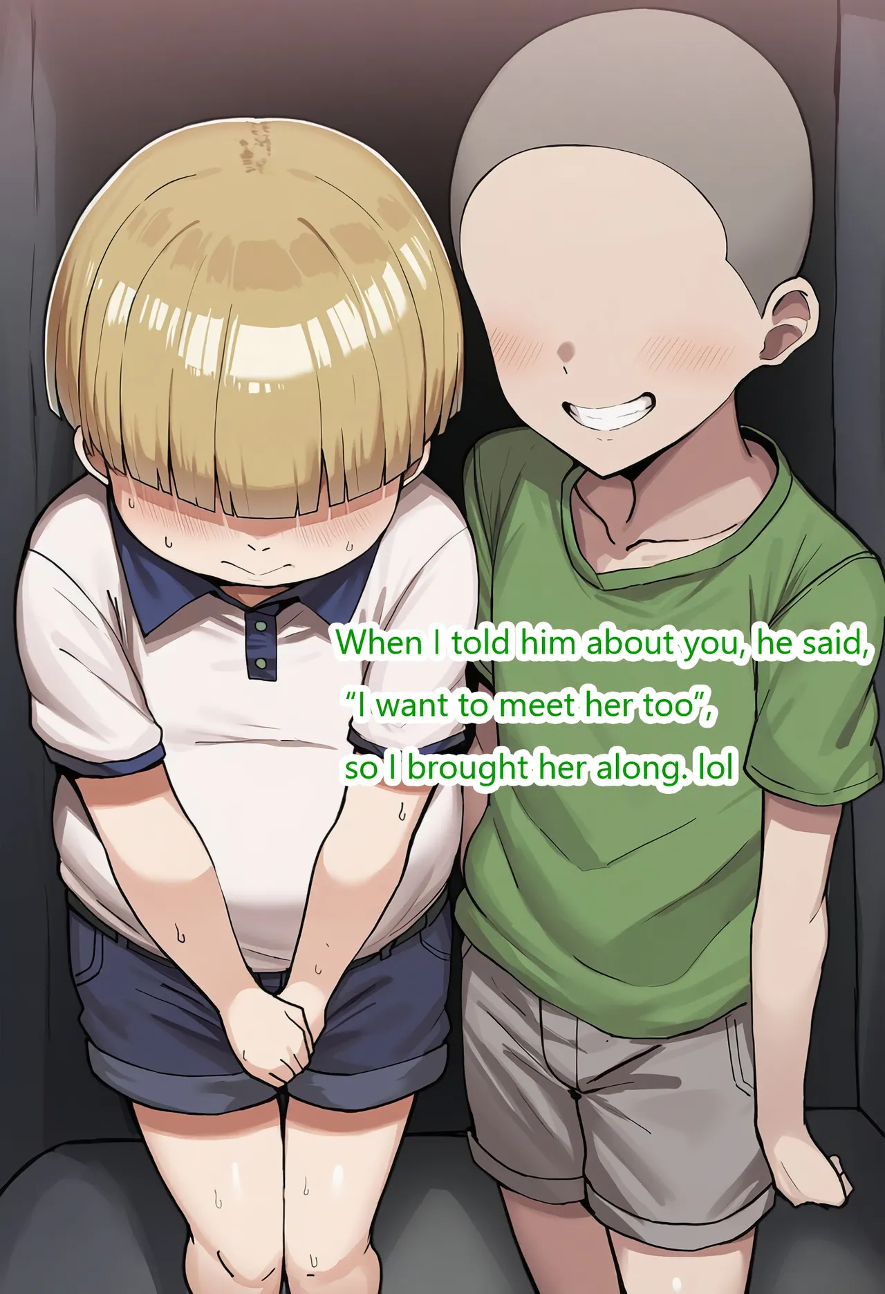 Pervert Brat Vs. Black-haired Bob-cut Girl ⑧ page 13