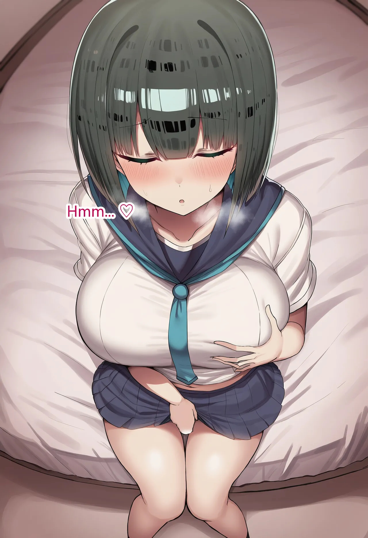 Pervert Brat Vs. Black-haired Bob-cut Girl ⑧ page 3
