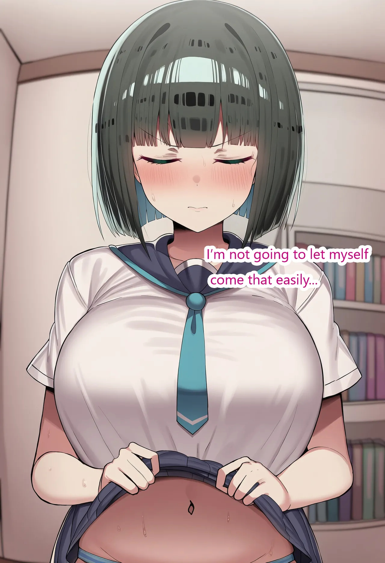 Pervert Brat Vs. Black-haired Bob-cut Girl ⑧ page 40
